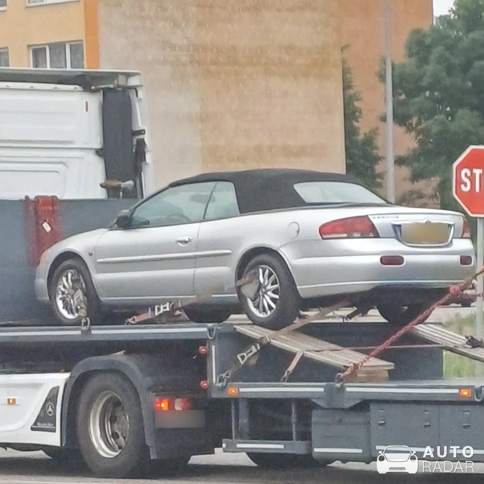 Chrysler Sebring Convertible 1997 spotted in Liepāja