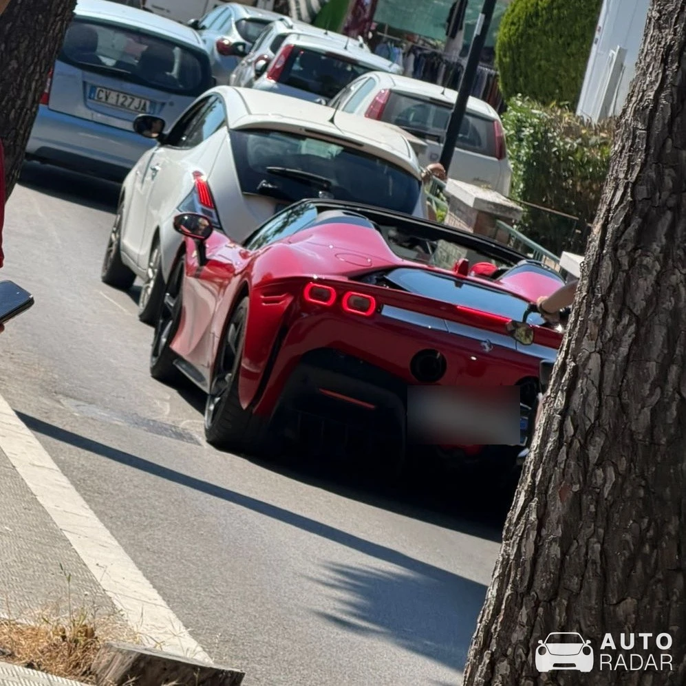 Ferrari SF90 Spider spotted in Campomarino