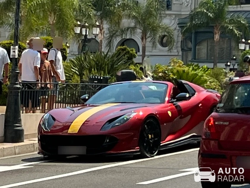 Ferrari 812 GTS spotted in Monaco