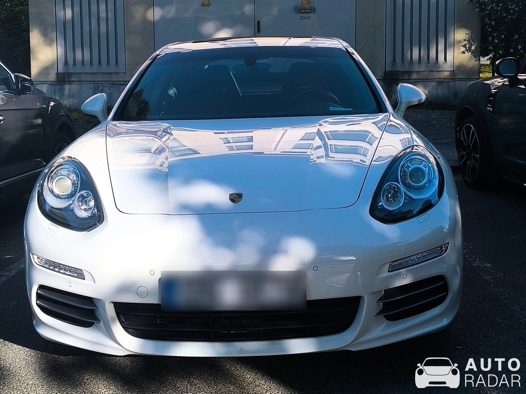 Porsche 970 Panamera 4 spotted in Saulkrasti