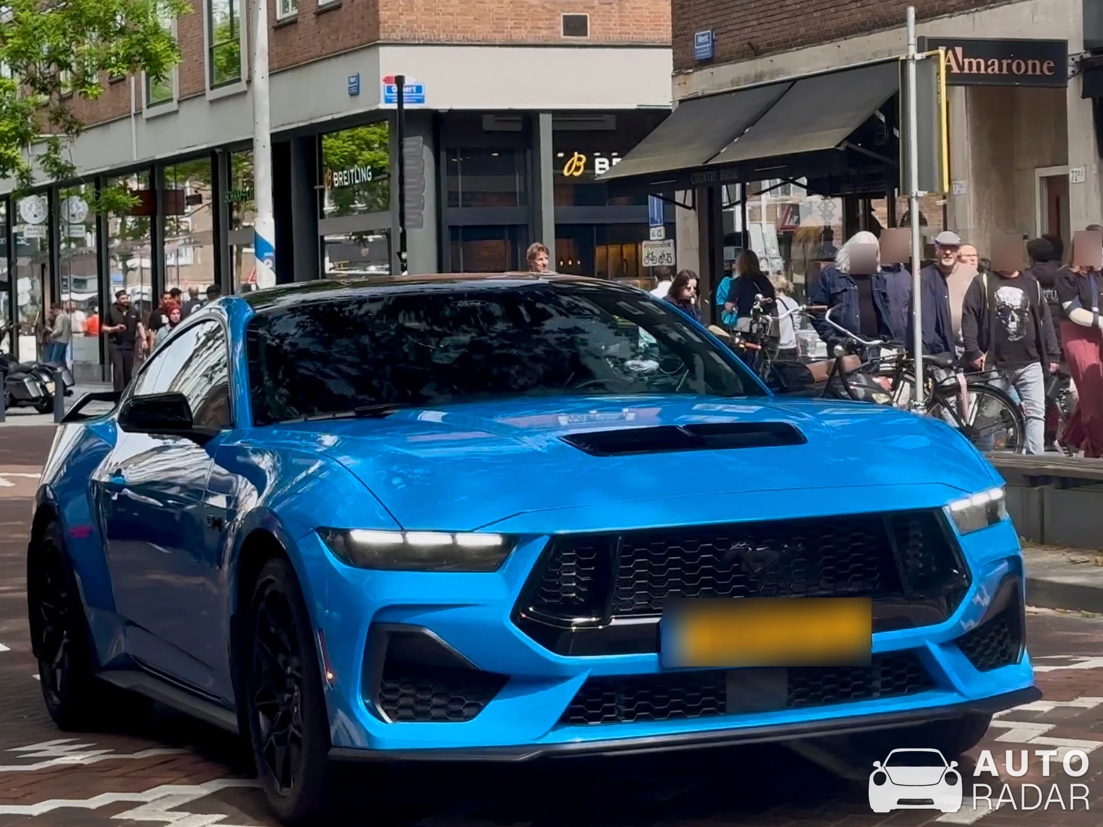 Ford Mustang GT 2024 spotted in Rotterdam