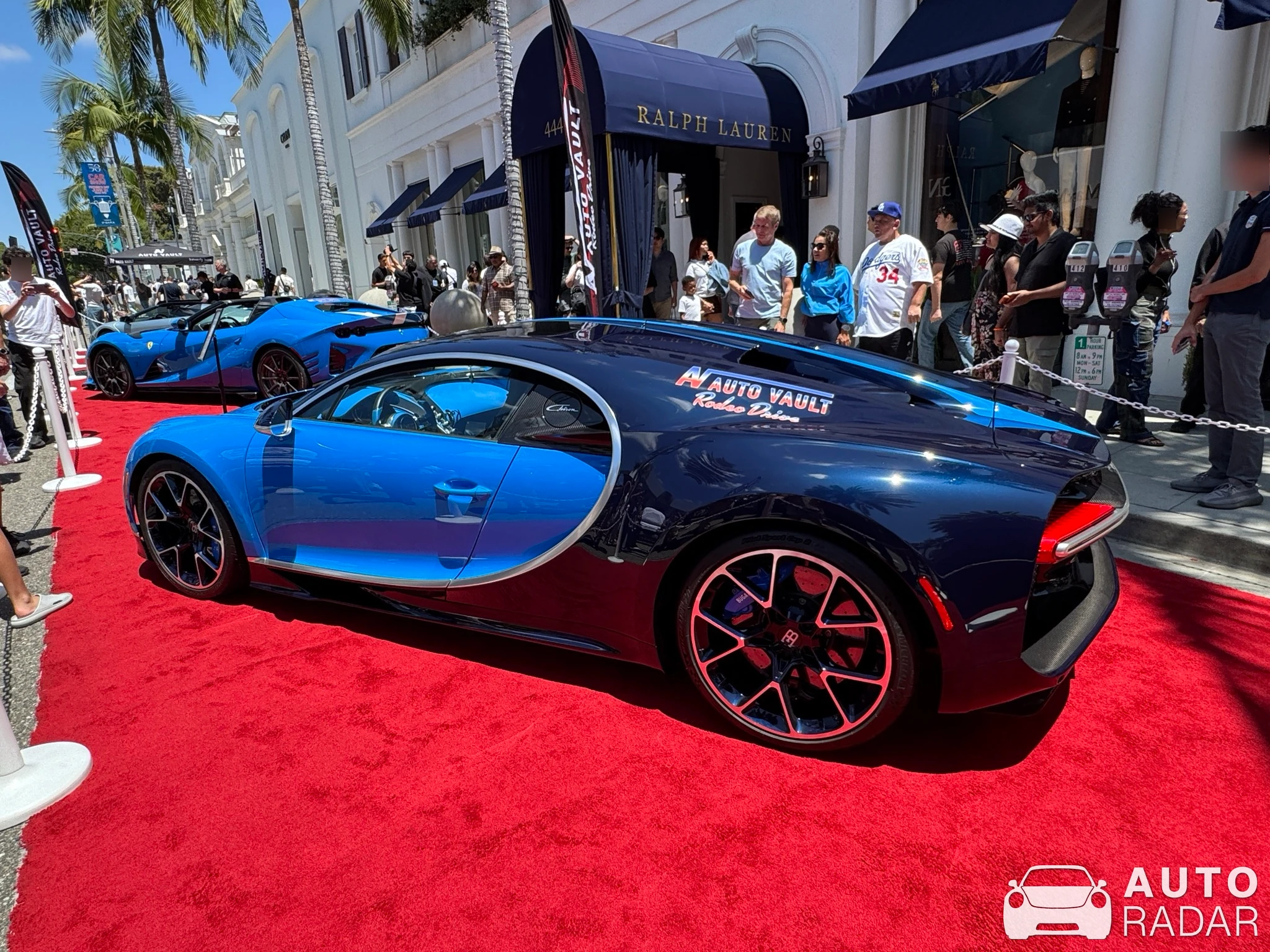 Bugatti Chiron Sport spotted in Beverly Hills