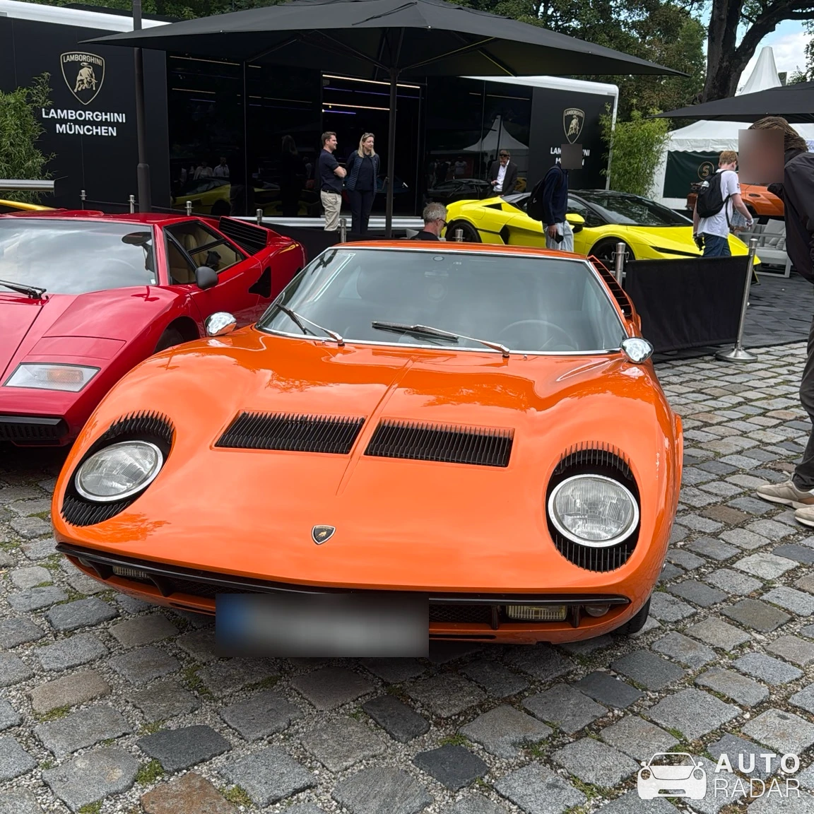 Lamborghini Miura P400 spotted in Gmund am Tegernsee