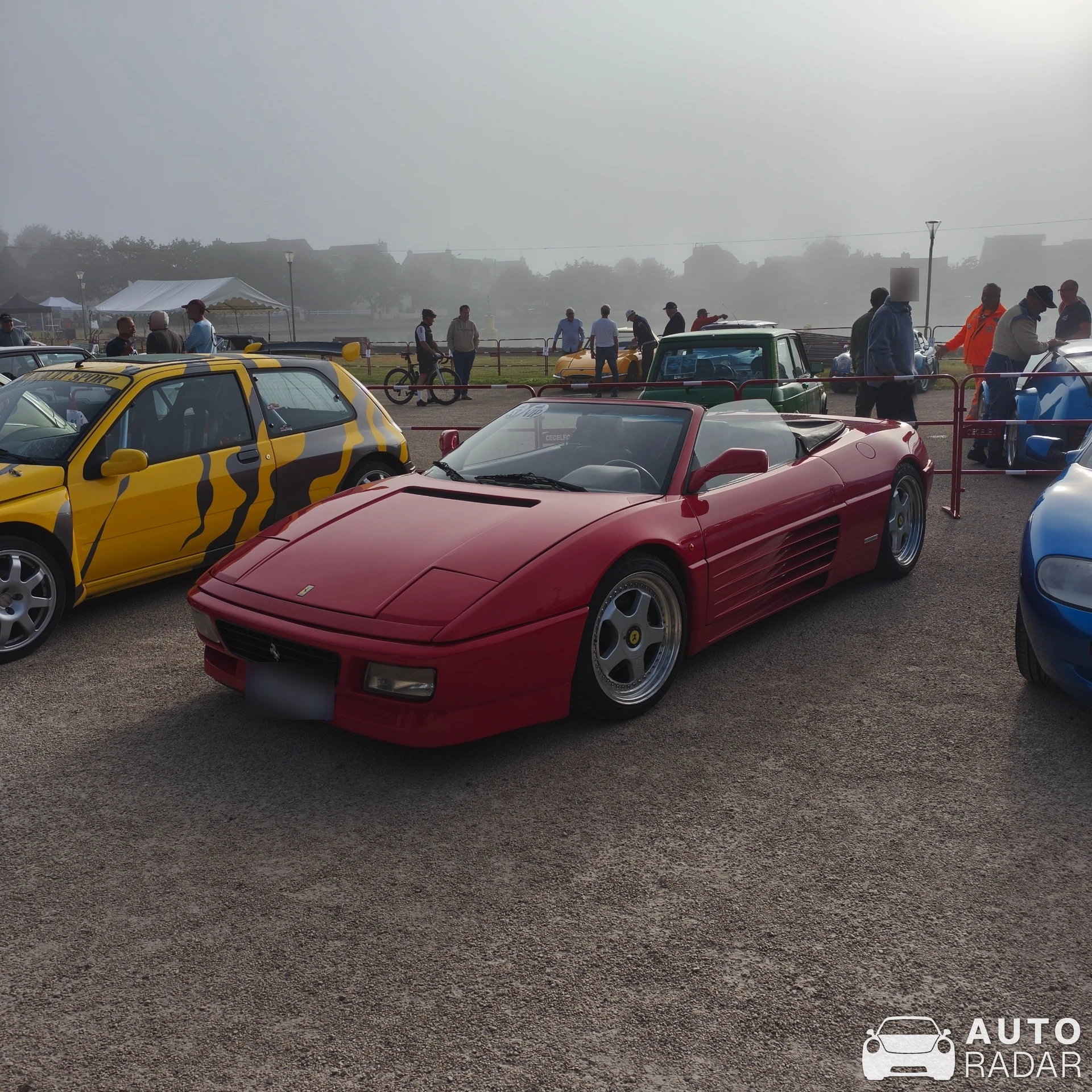 Ferrari 348 Spider spotted in Perros-Guirec