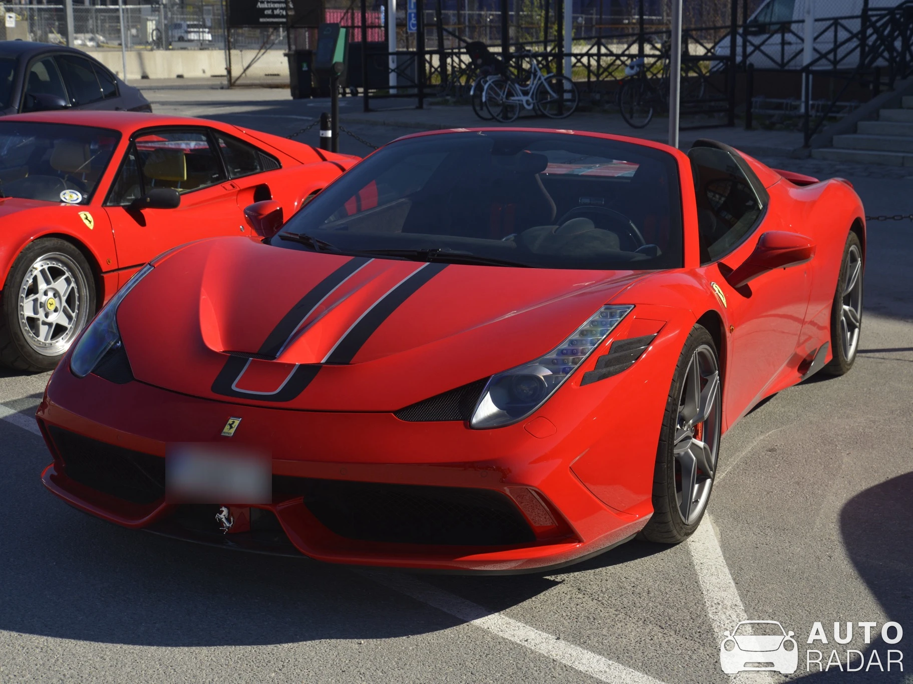 Ferrari 458 Speciale A spotted in Stockholm