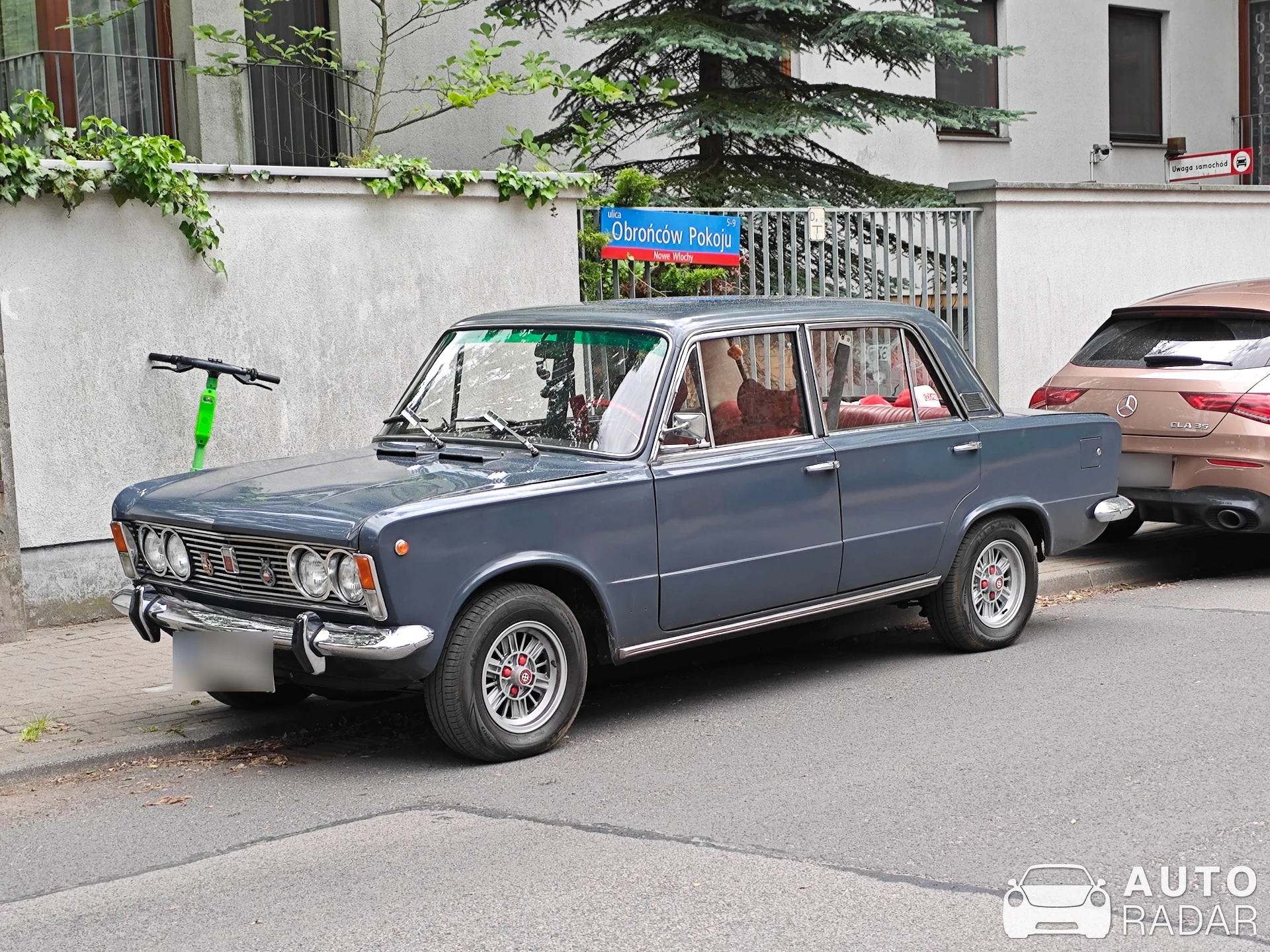 Polski Fiat 125p spotted in Warszawa