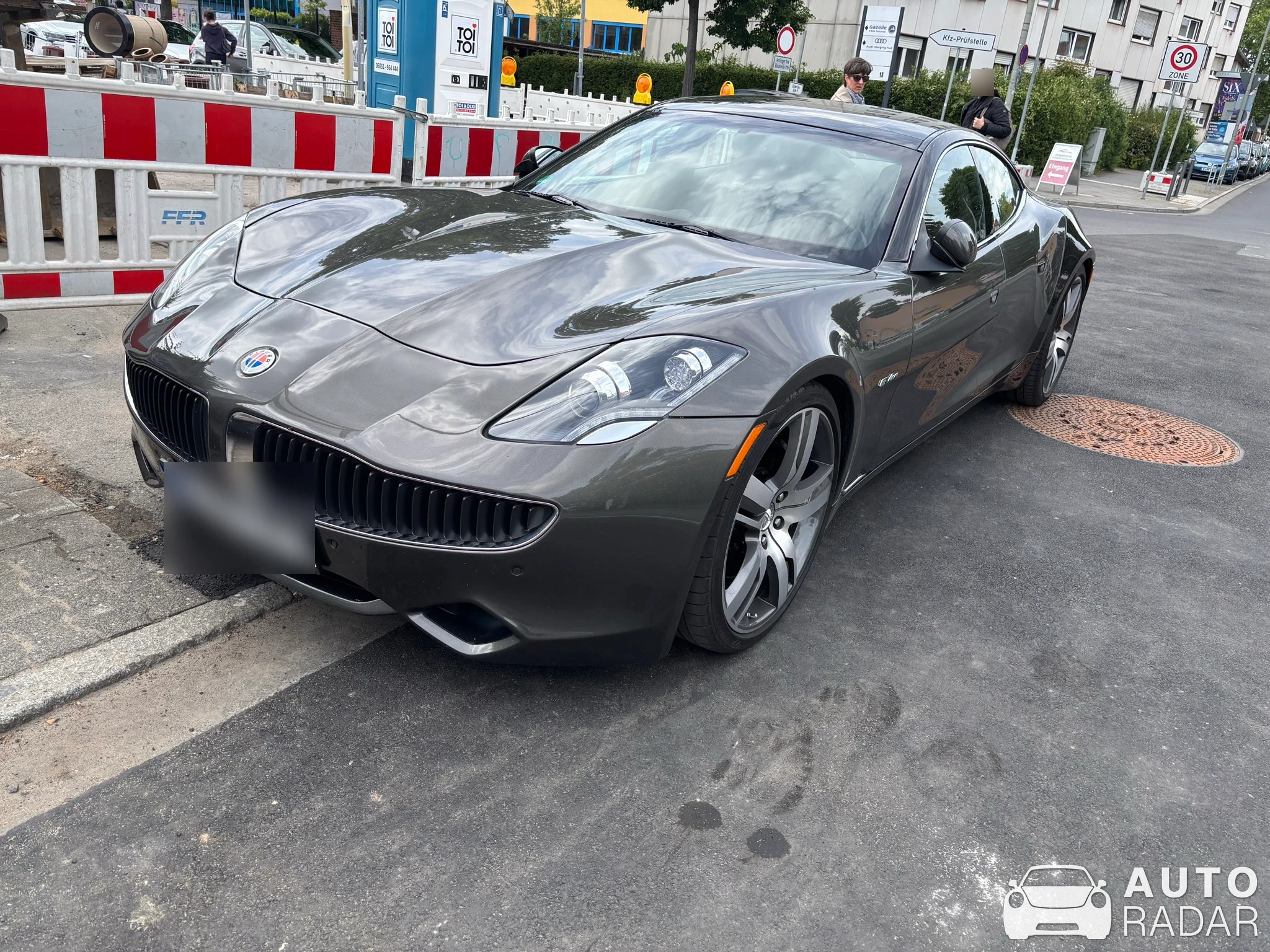 Fisker Karma spotted in Frankfurt am Main