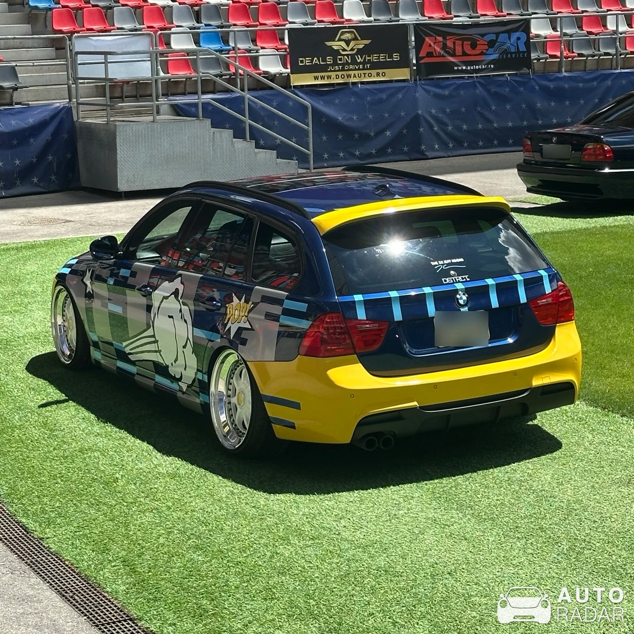 BMW 3 Series E91 spotted in București