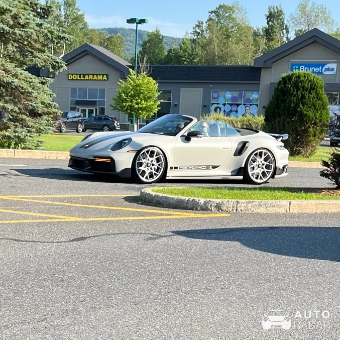 Porsche 992 Turbo S Cabriolet MkI spotted in Granby