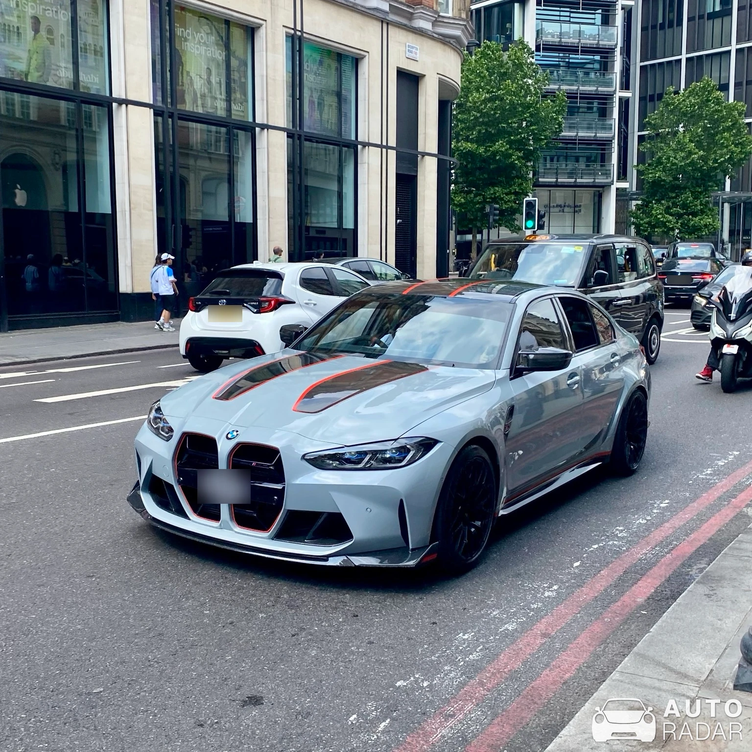 BMW M4 G82 CS spotted in London