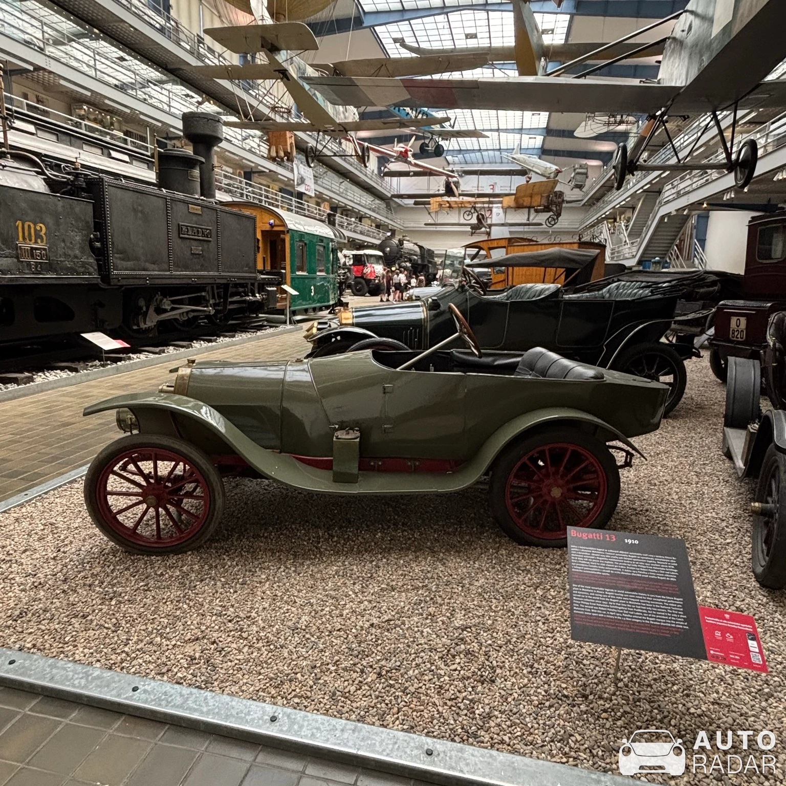 Bugatti Type 13 spotted in Prague 7
