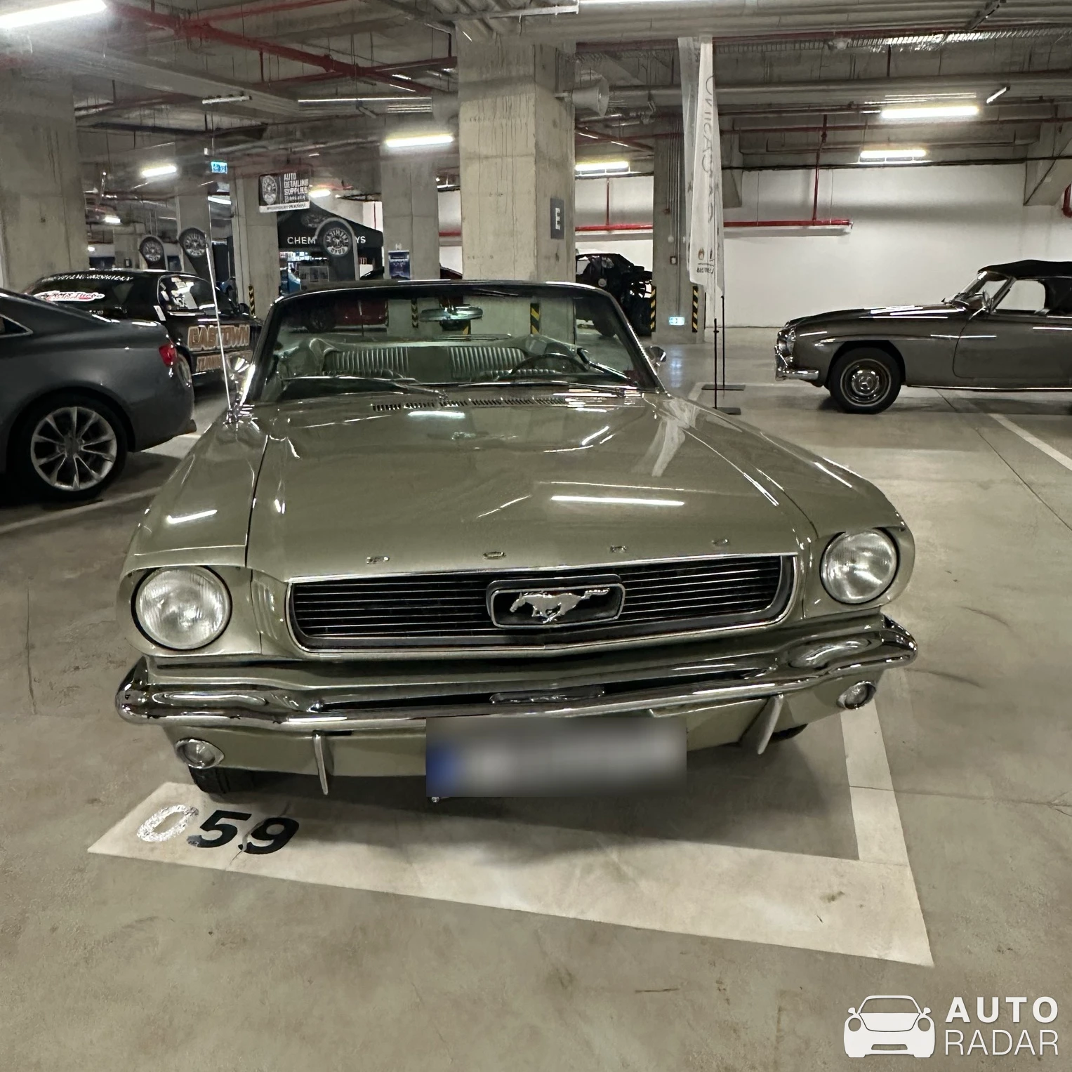 Ford Mustang Boss GT Convertible spotted in București
