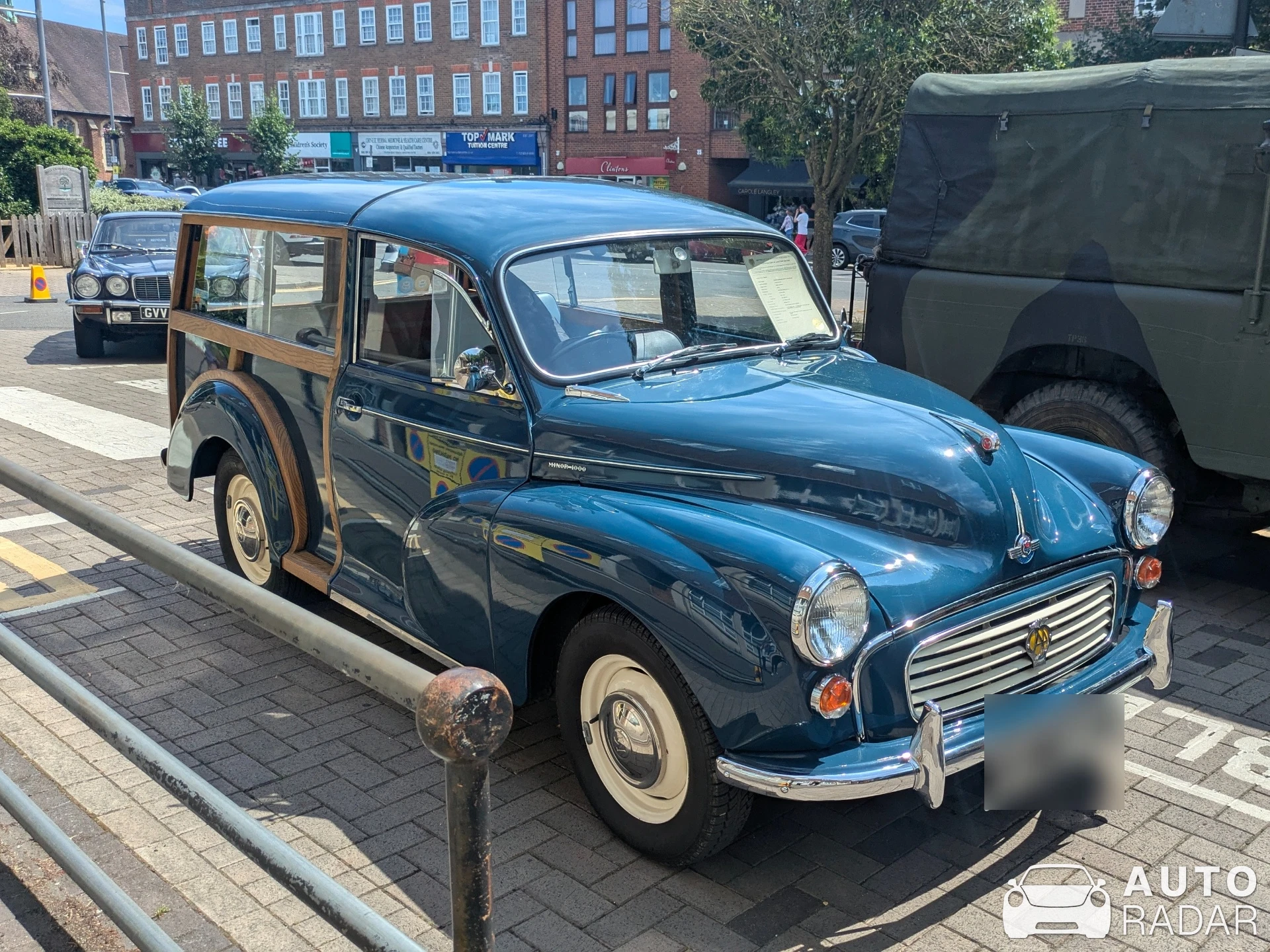 Morris Minor 1000 Traveller spotted in London