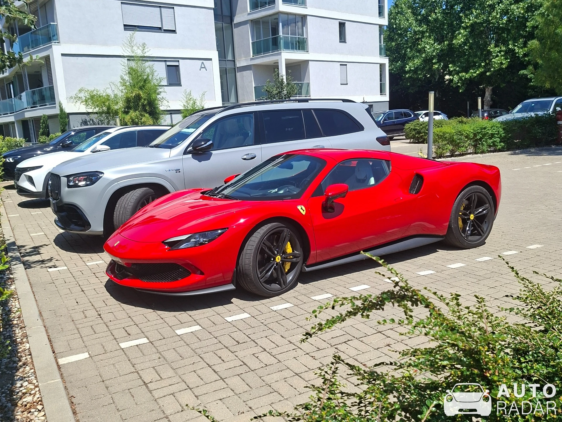 Ferrari 296 GTB spotted in Balatonföldvár
