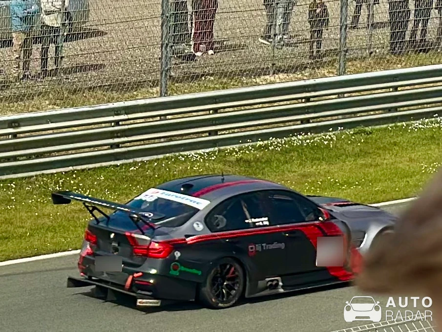 BMW M4 F82 GT3 spotted in Zandvoort