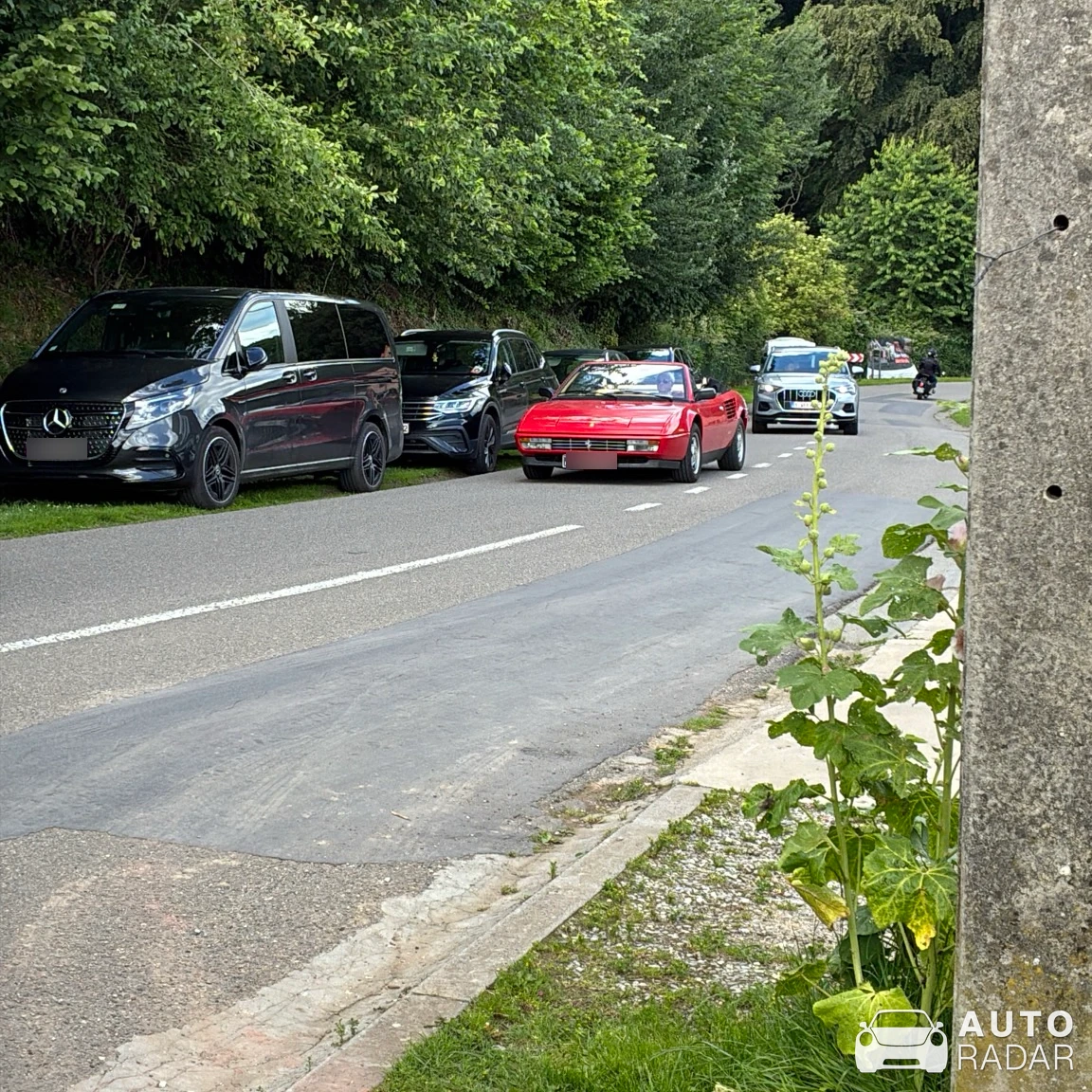 Ferrari Mondial T Cabriolet spotted in Heuvelland