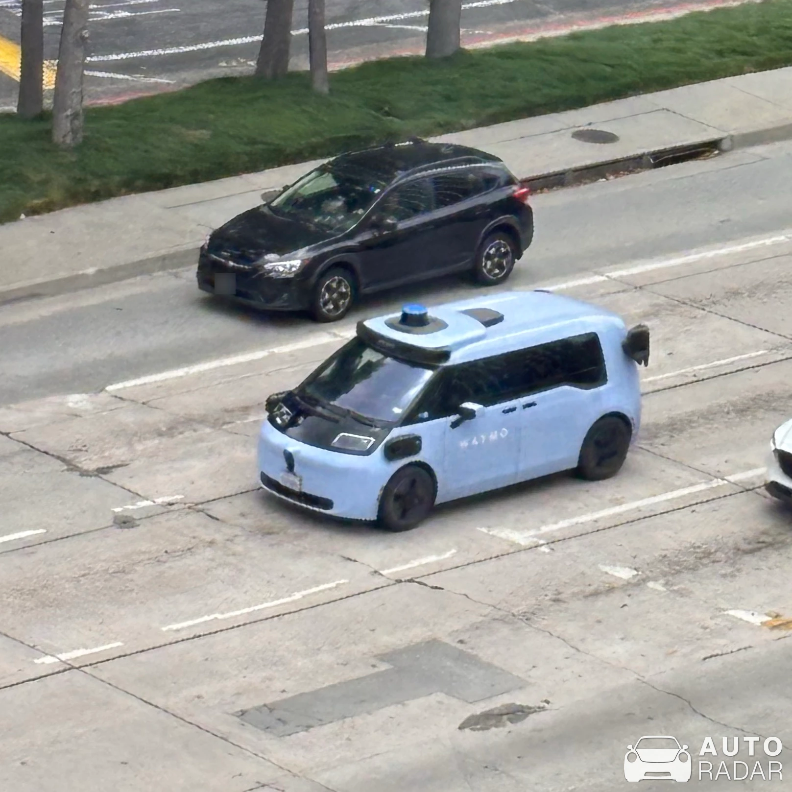 Waymo Zeekr spotted in Los Angeles