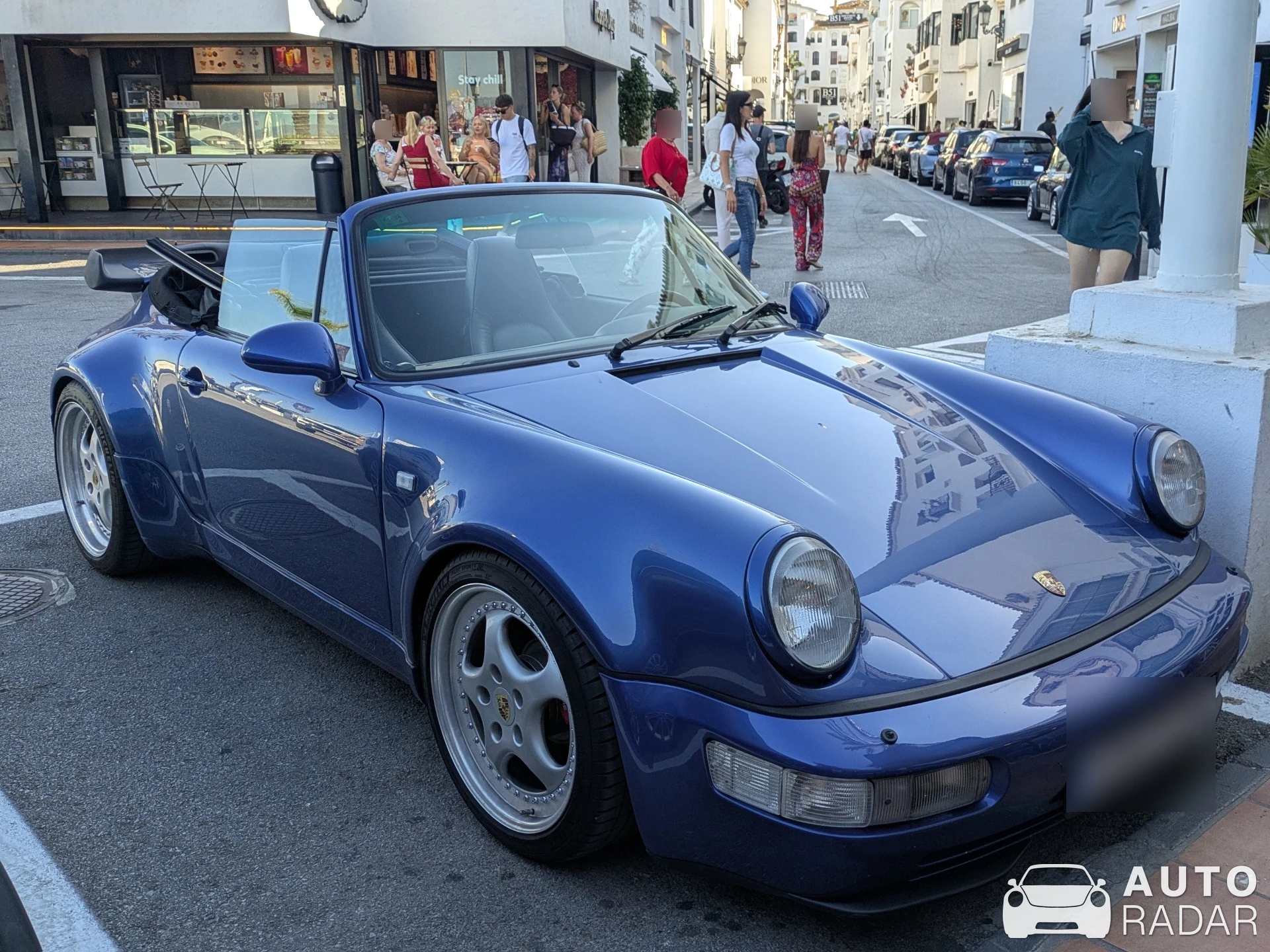 Porsche 996 Carrera 4 Cabriolet spotted in Marbella