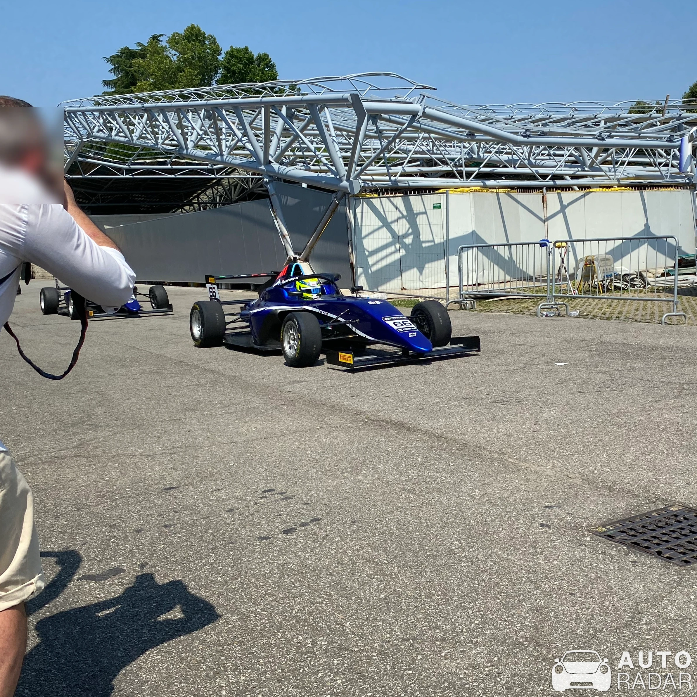 Dallara Formula 4 spotted in Monza