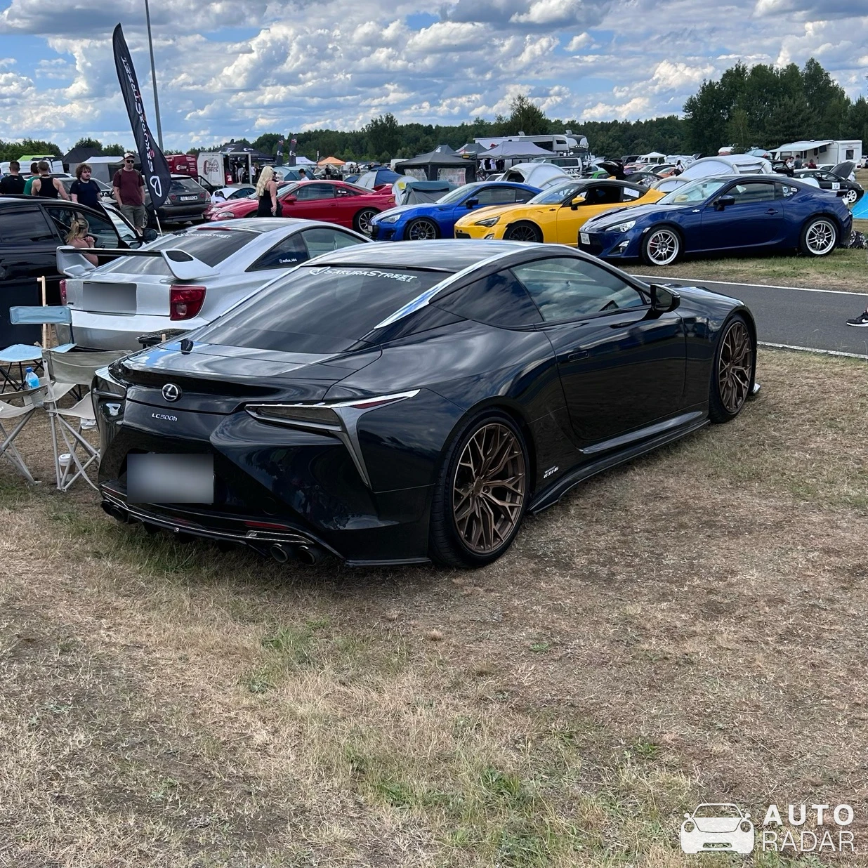 Lexus LC 500 spotted in Tomaszowo
