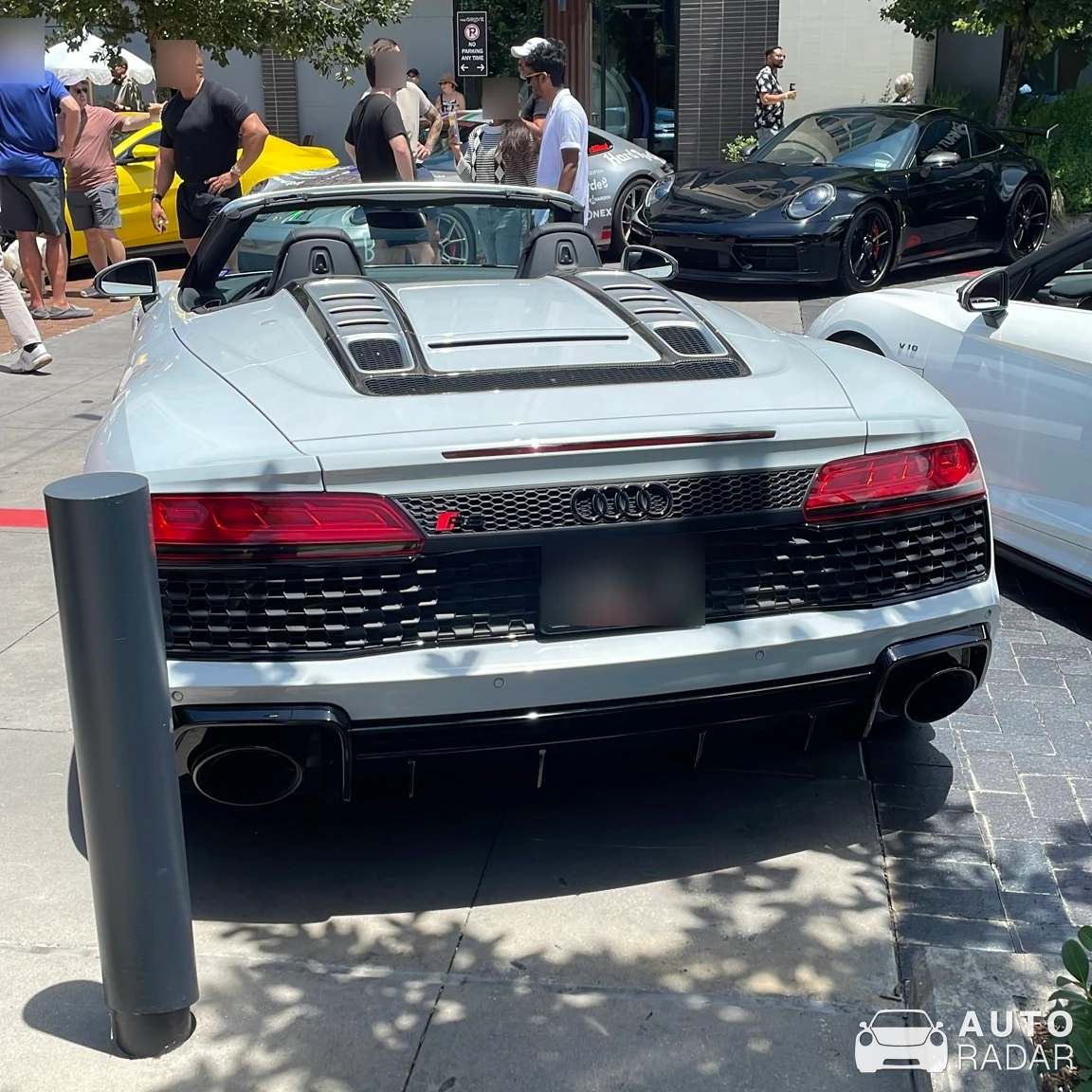 Audi R8 V10 Spyder RWD 2020 spotted in Austin