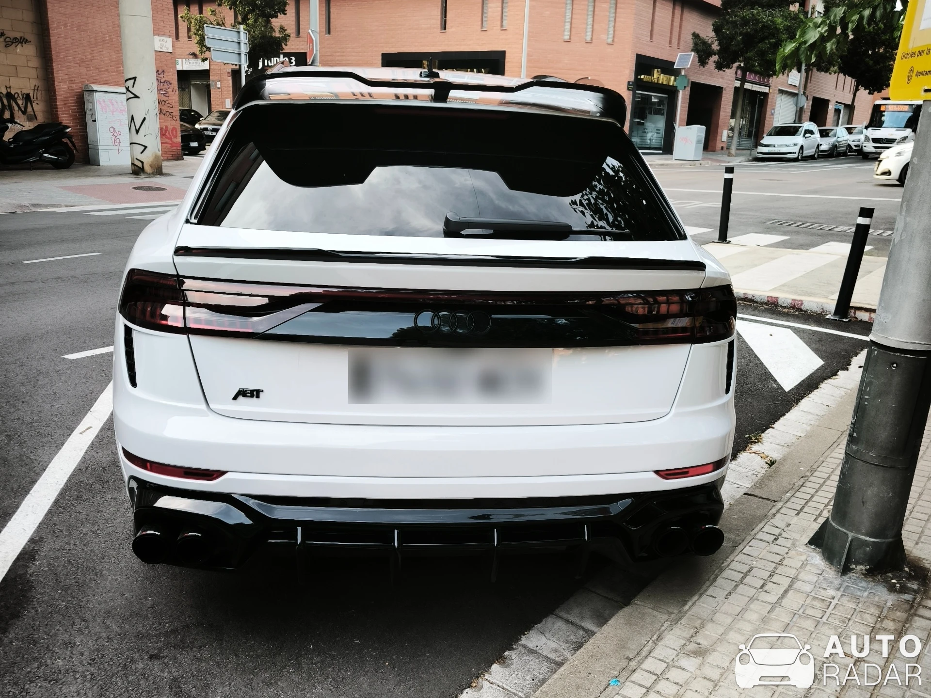 Audi ABT RS Q8-R spotted in Ripollet