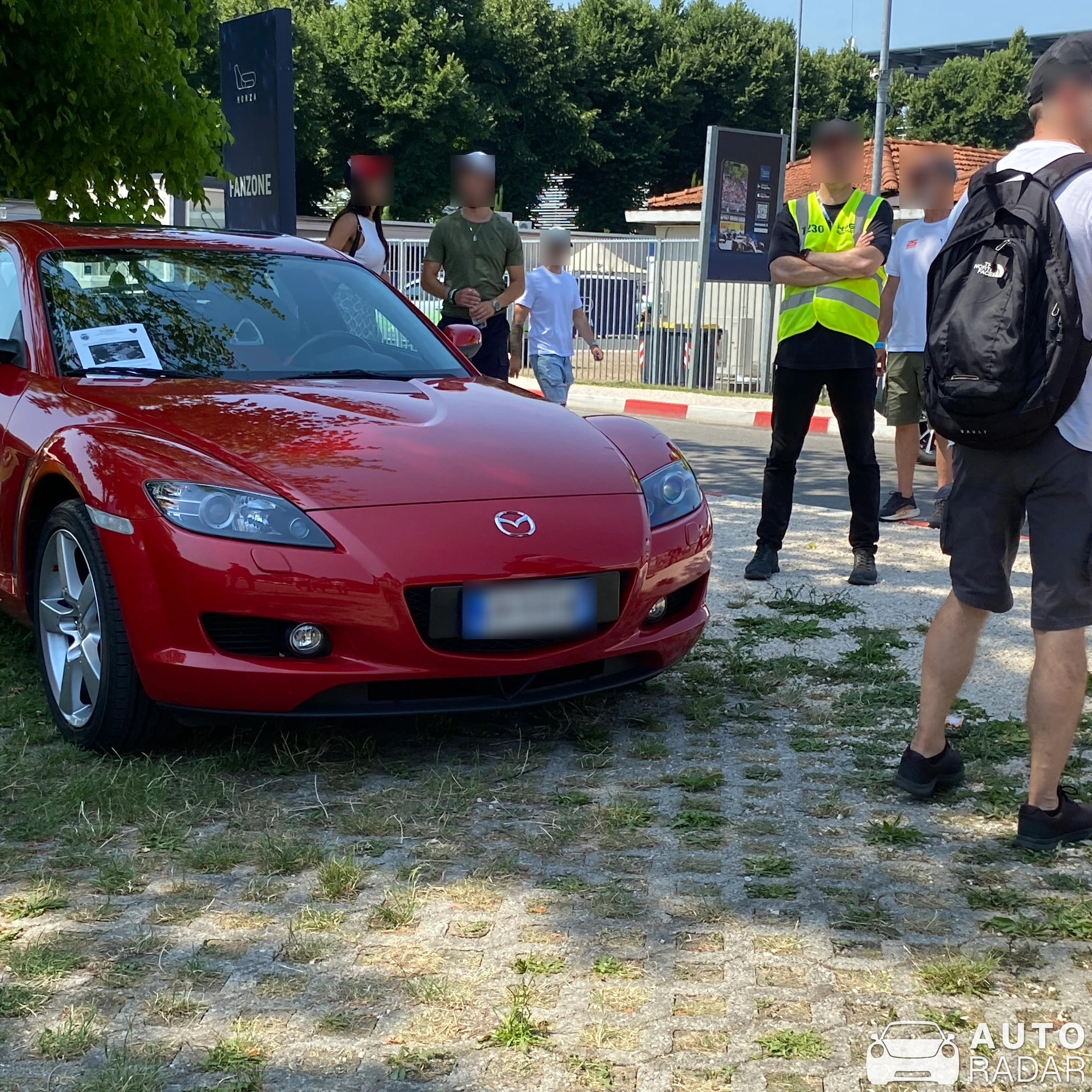Mazda RX-8 spotted in Monza