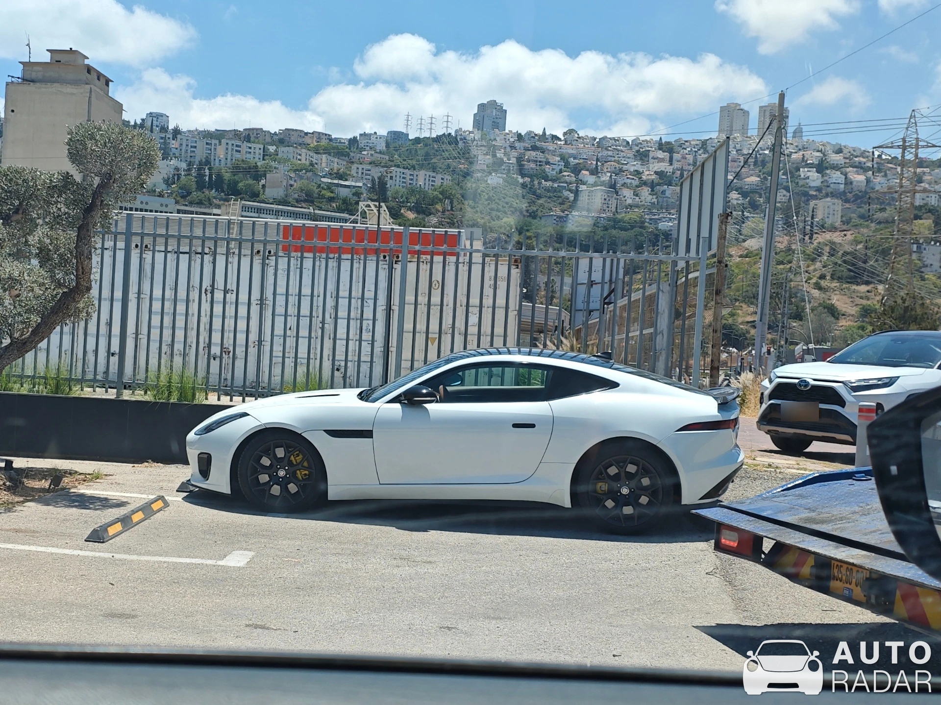Jaguar F-Type Coupé 2017 spotted in Haifa