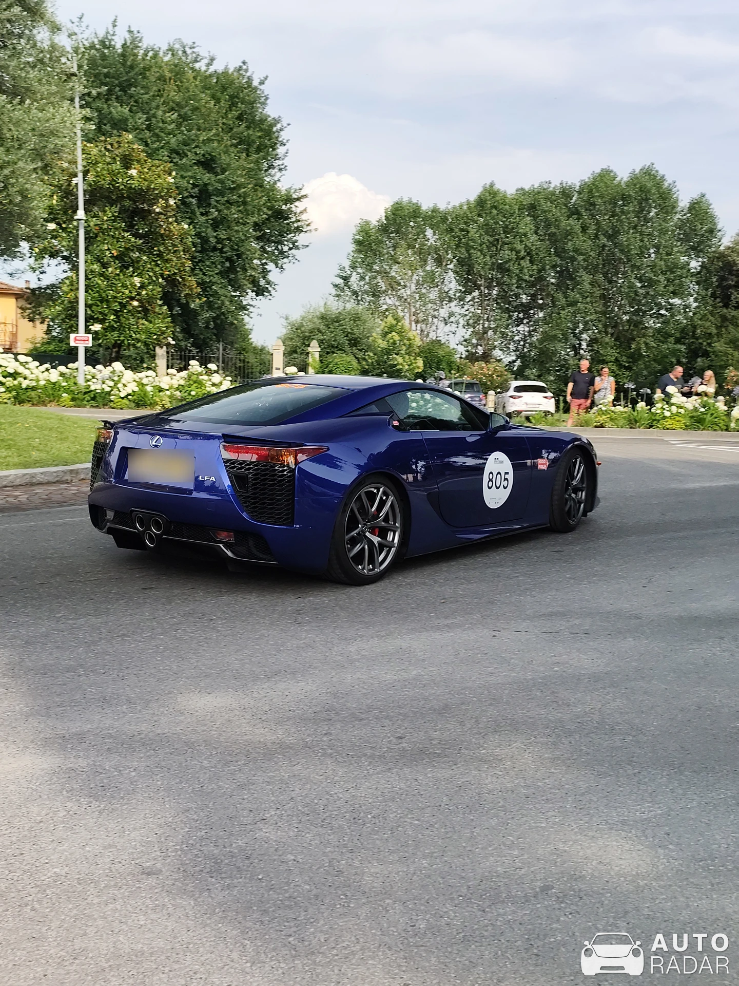 Lexus LFA spotted in Sirmione