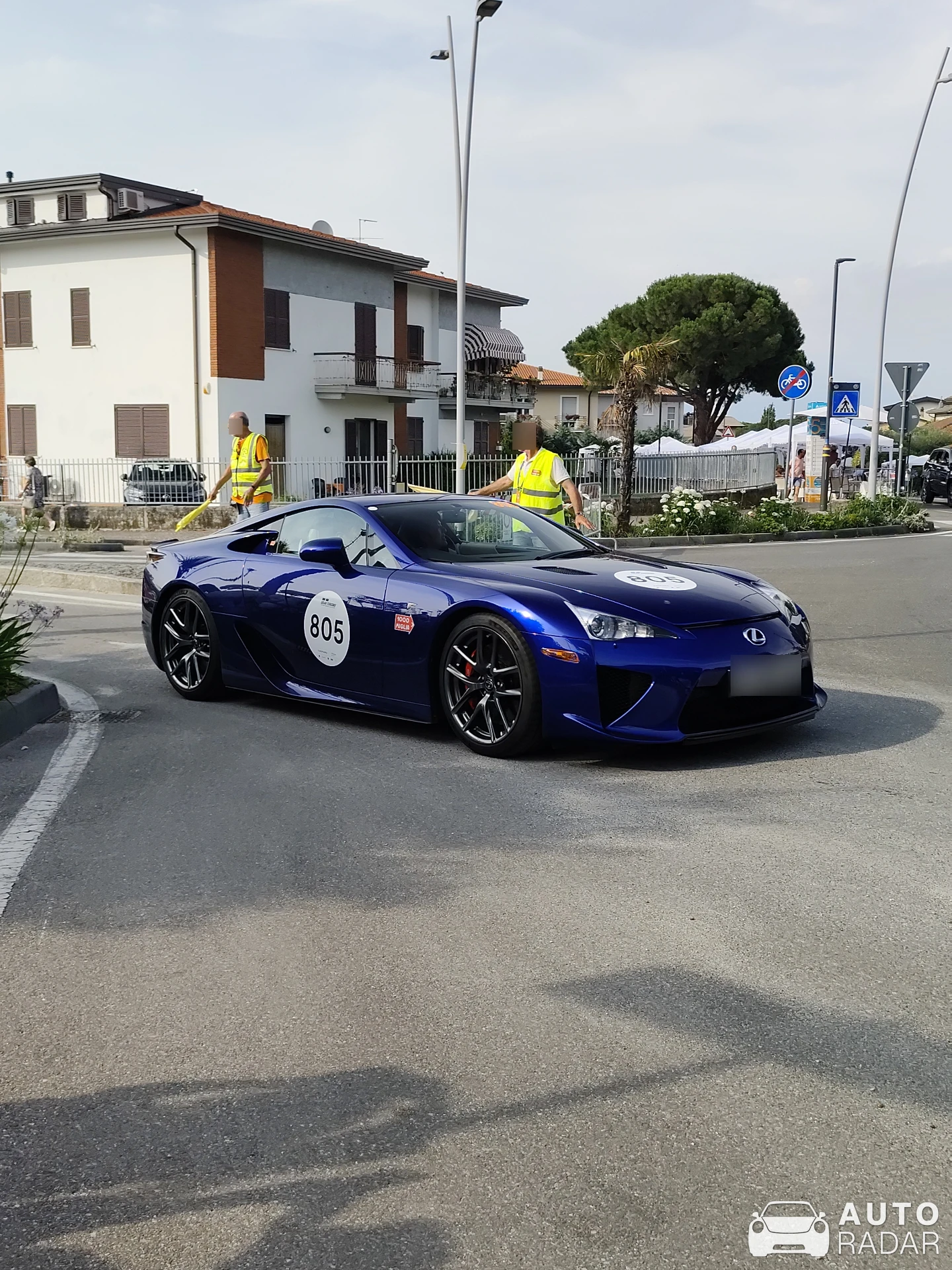 Lexus LFA spotted in Sirmione, Italy