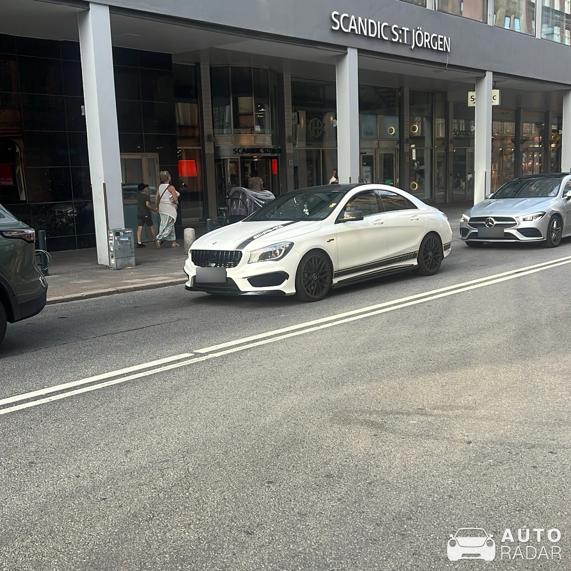 Mercedes-AMG CLA 45 C117 spotted in Malmö