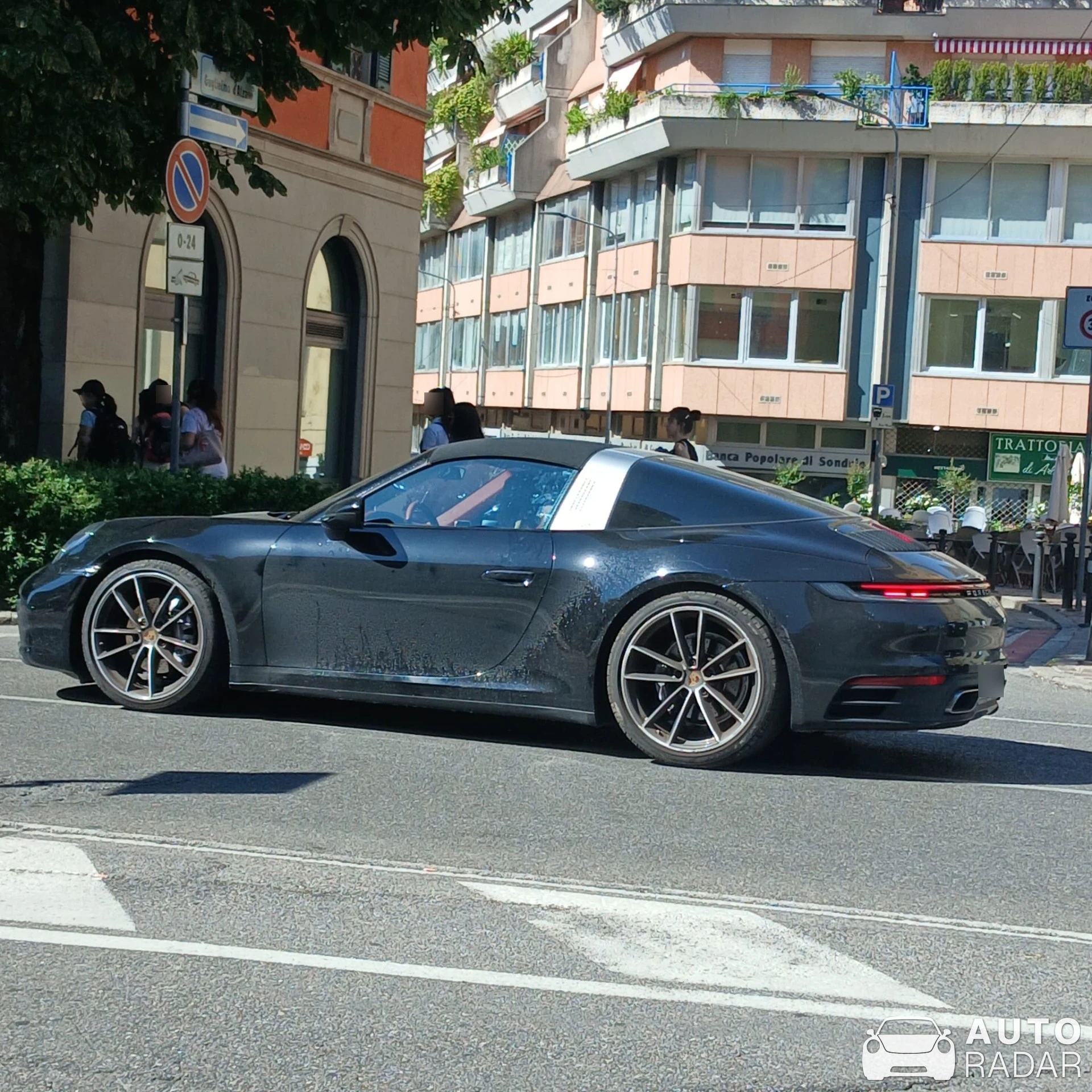 Porsche 992 Targa 4S MkI spotted in Iseo