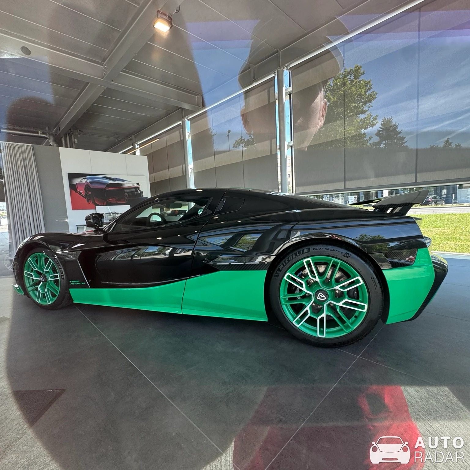 Rimac Nevera Time Attack spotted in Glattpark (Opfikon)
