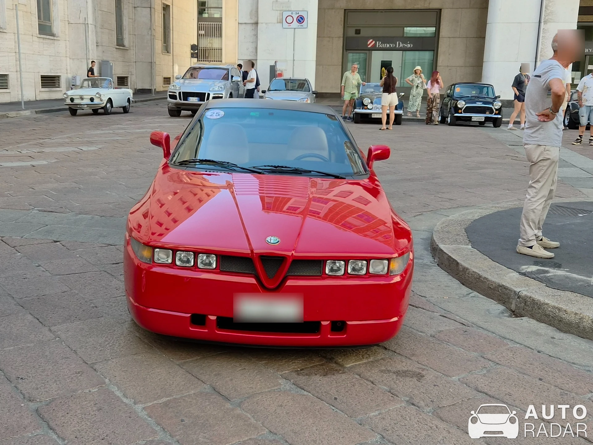 Alfa Romeo SZ/RZ spotted in Milano