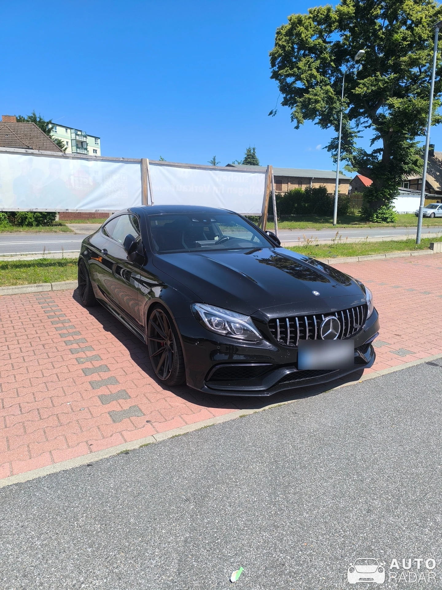 Mercedes-AMG C 63 S Coupé C205 spotted in Rostock