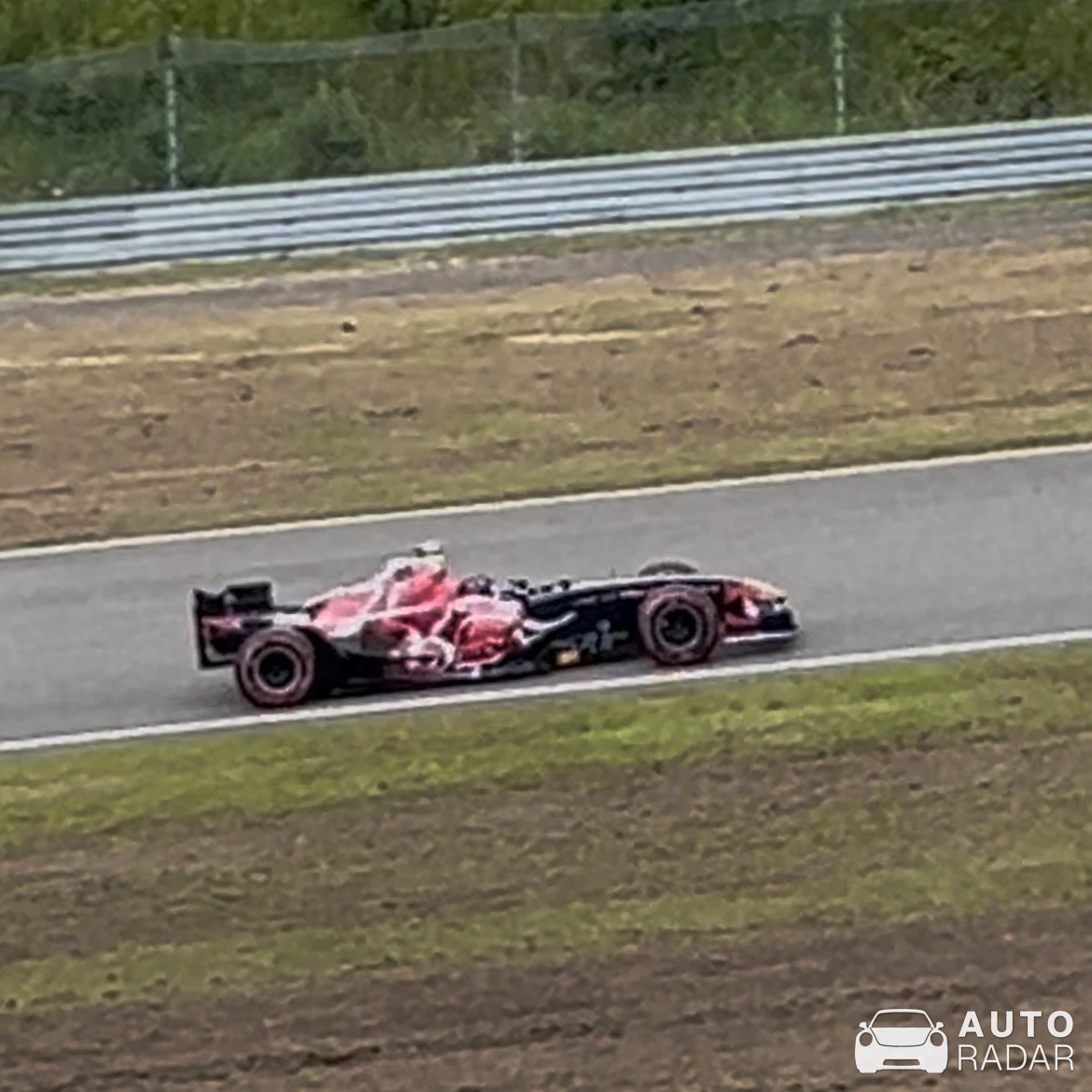 Scuderia Toro Rosso STR8 spotted in Nürburg