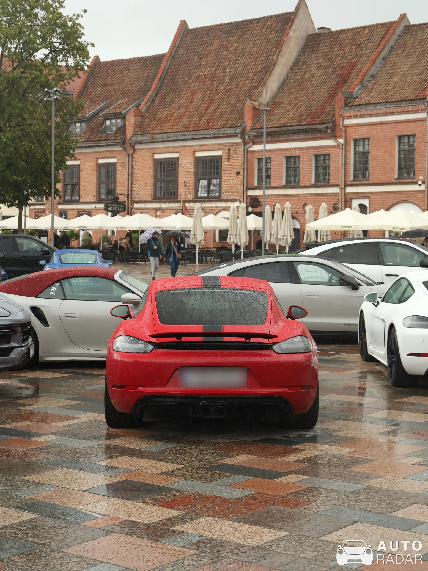 Porsche 718 Cayman S spotted in Kaunas