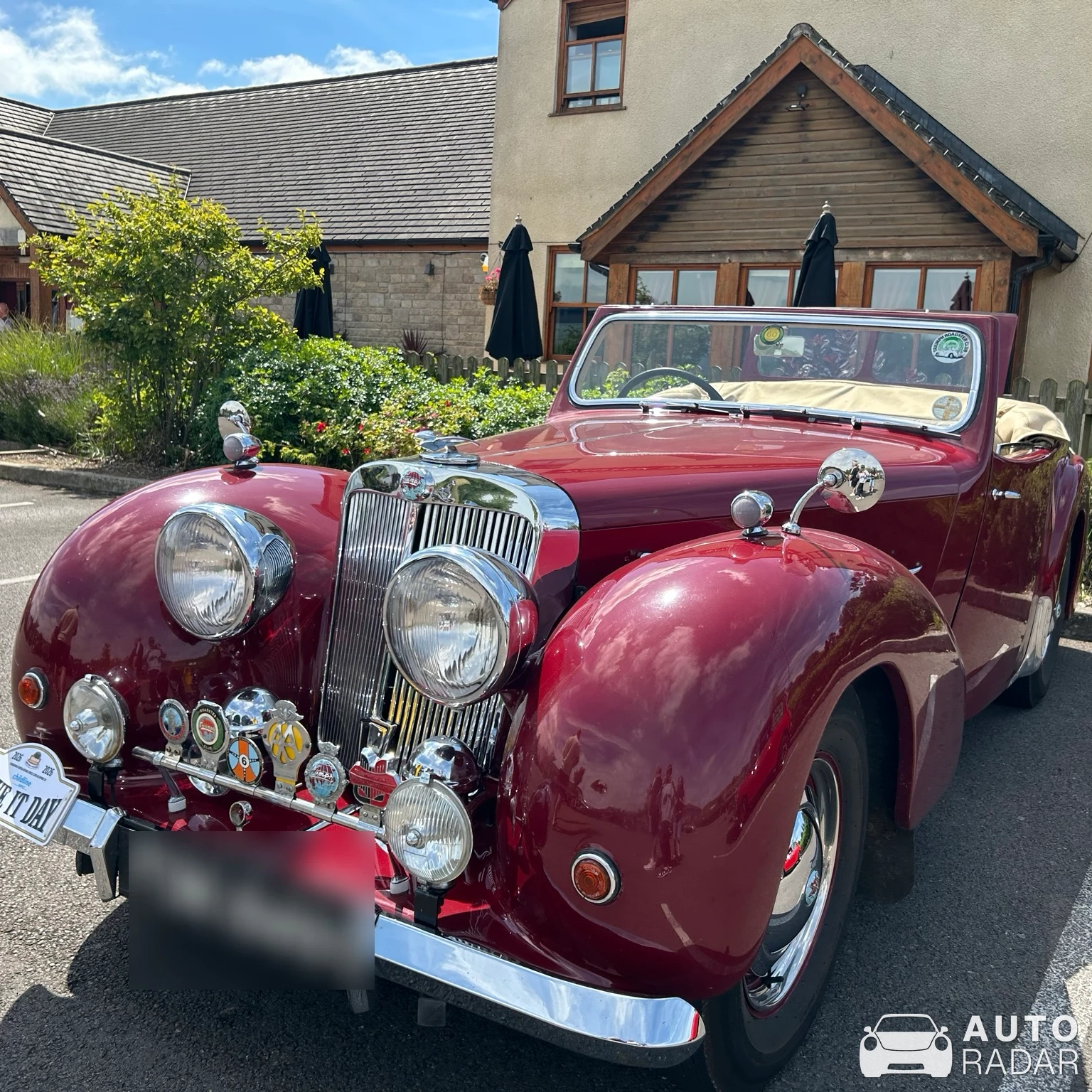 Triumph 2000 Roadster spotted in Bristol