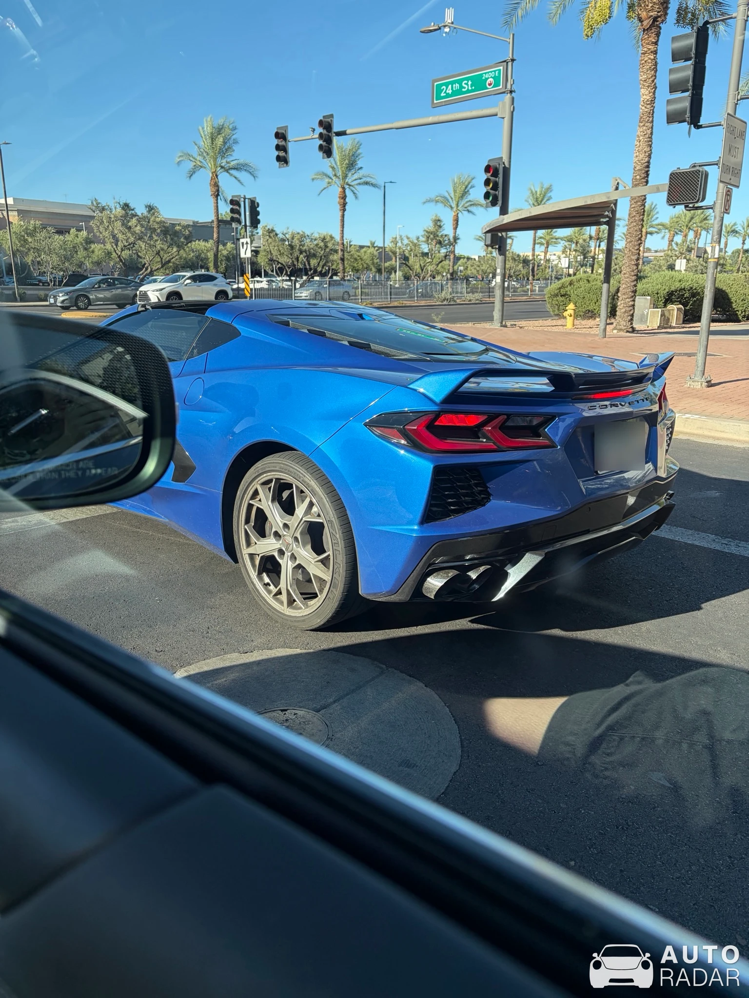 Chevrolet Corvette C8 Stingray Convertible spotted in Phoenix