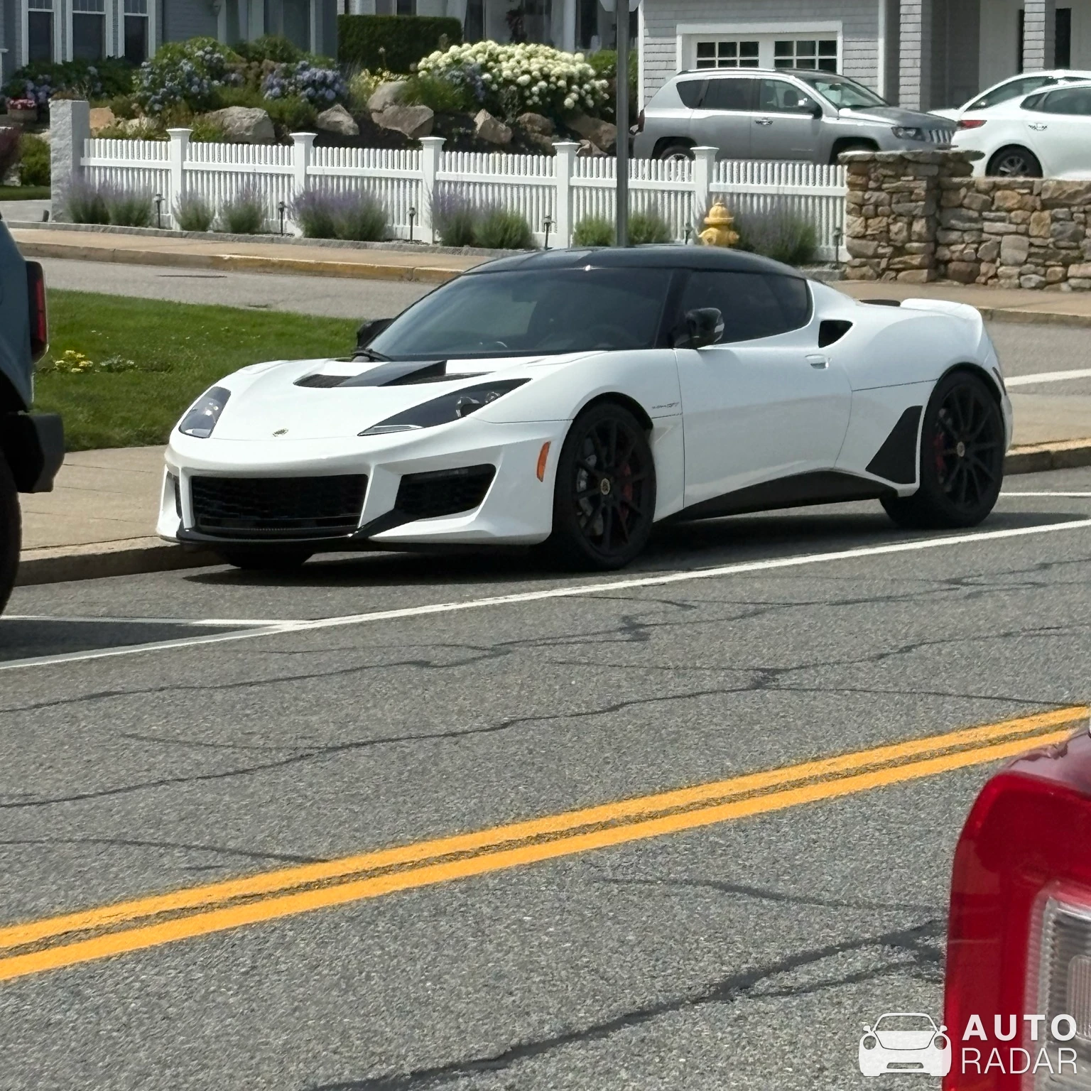 Lotus Evora GT spotted in Narragansett