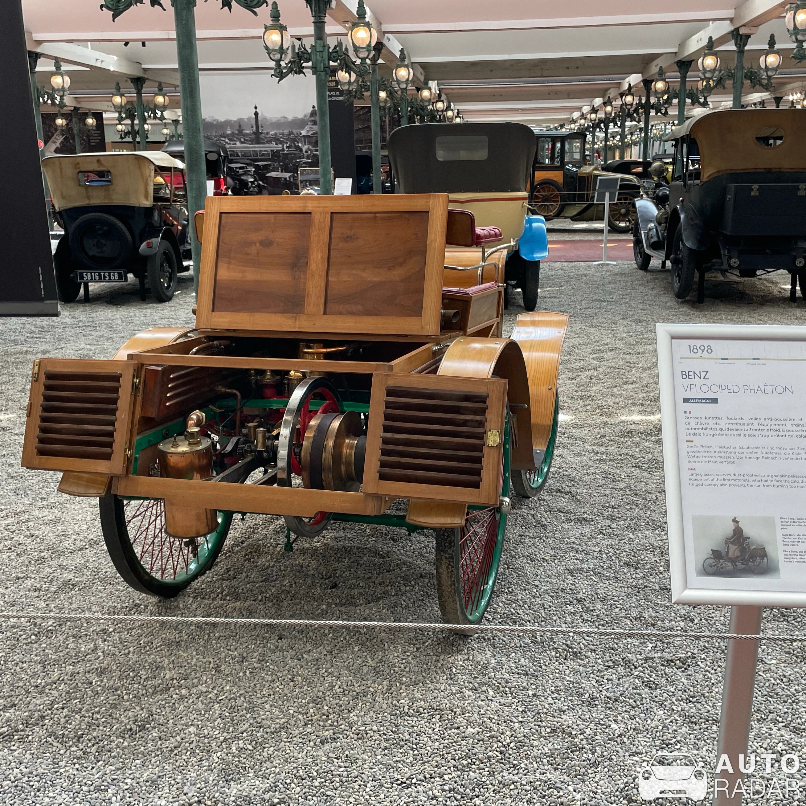 Benz 14 PS spotted in Mulhouse