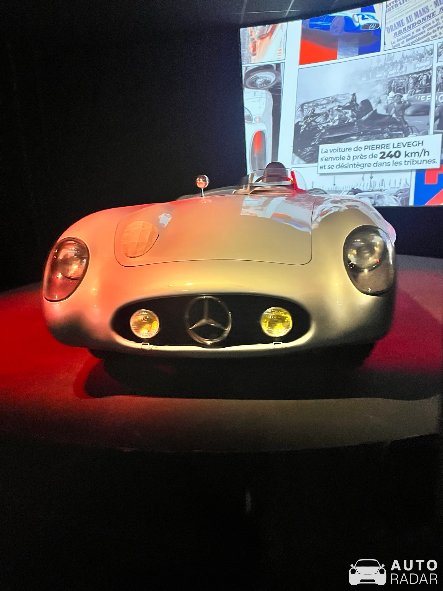 Mercedes-Benz 300SLR Uhlenhaut Coupé spotted in Mulhouse