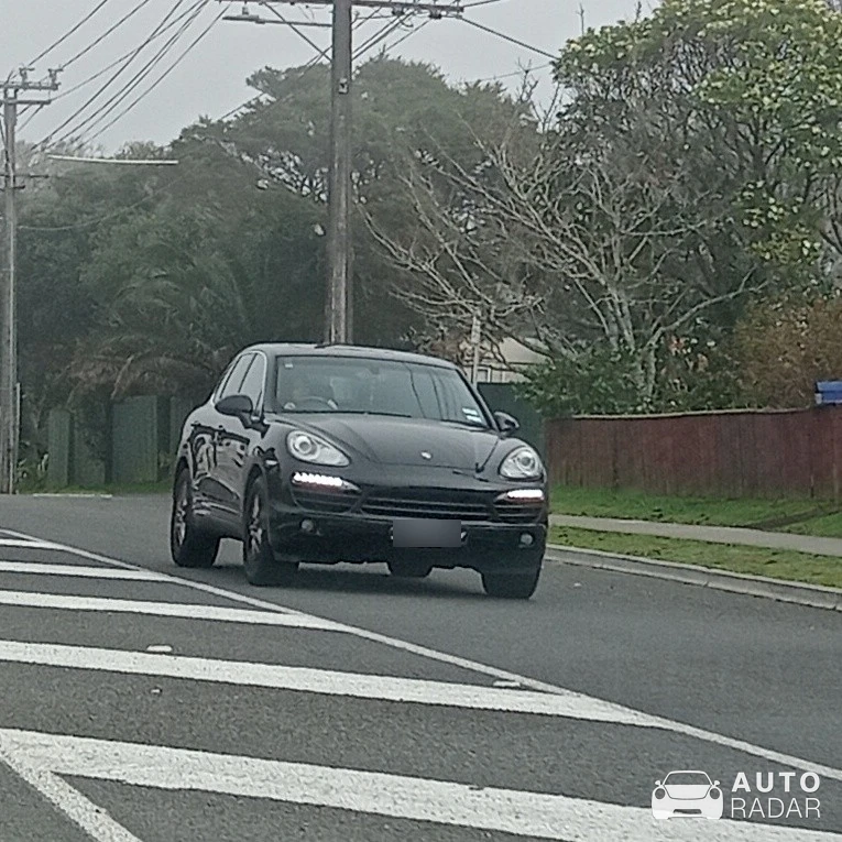 Porsche Cayenne spotted in Auckland