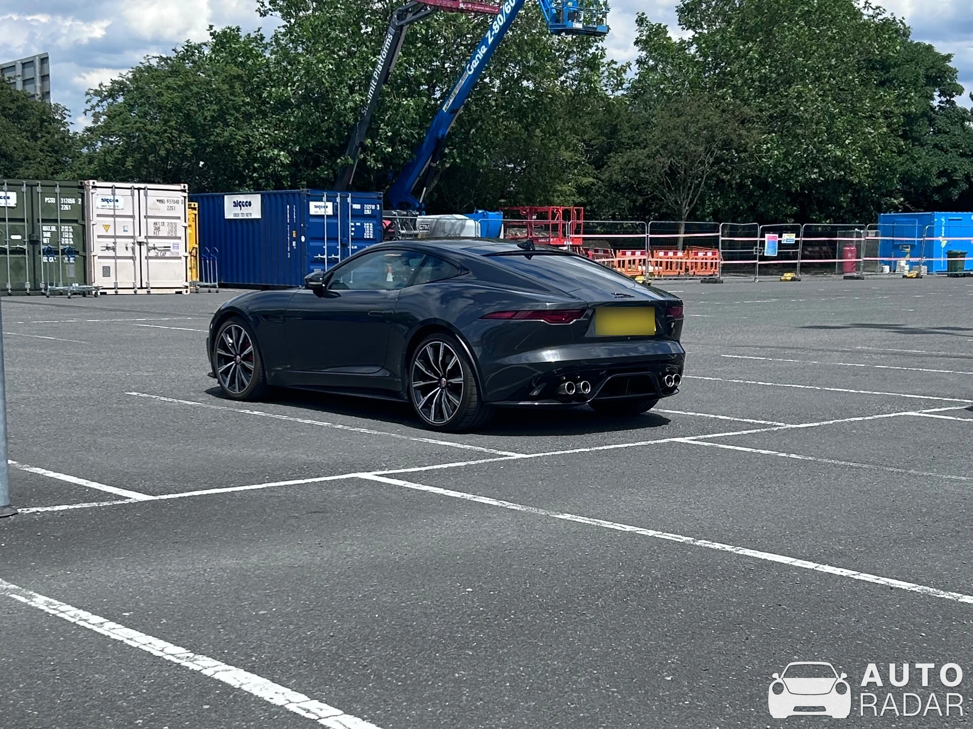 Jaguar F-Type P450 75 Coupé spotted in Warrington