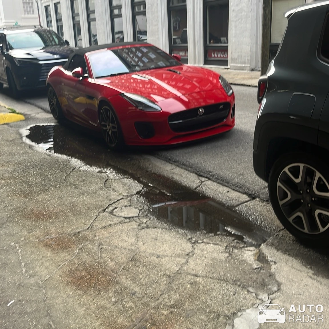 Jaguar F-Type R Convertible spotted in Savannah