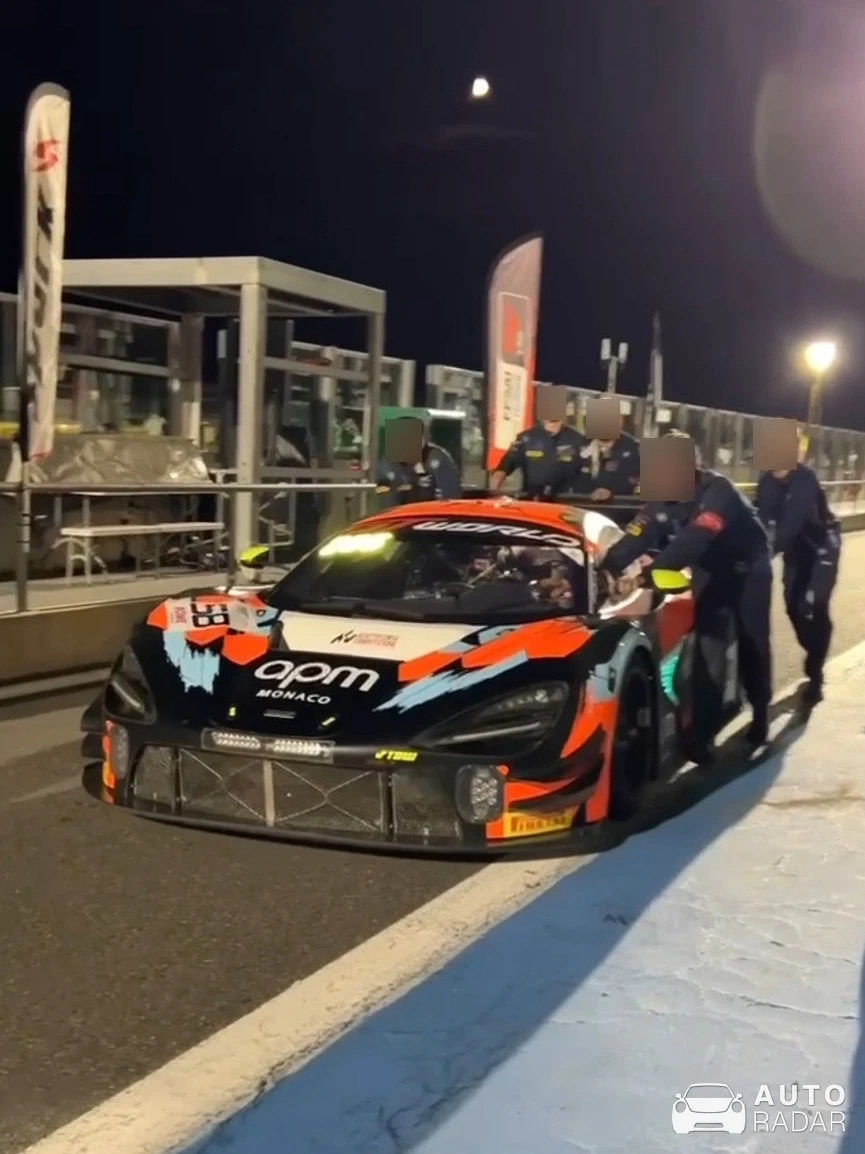 McLaren 720S GT3 spotted