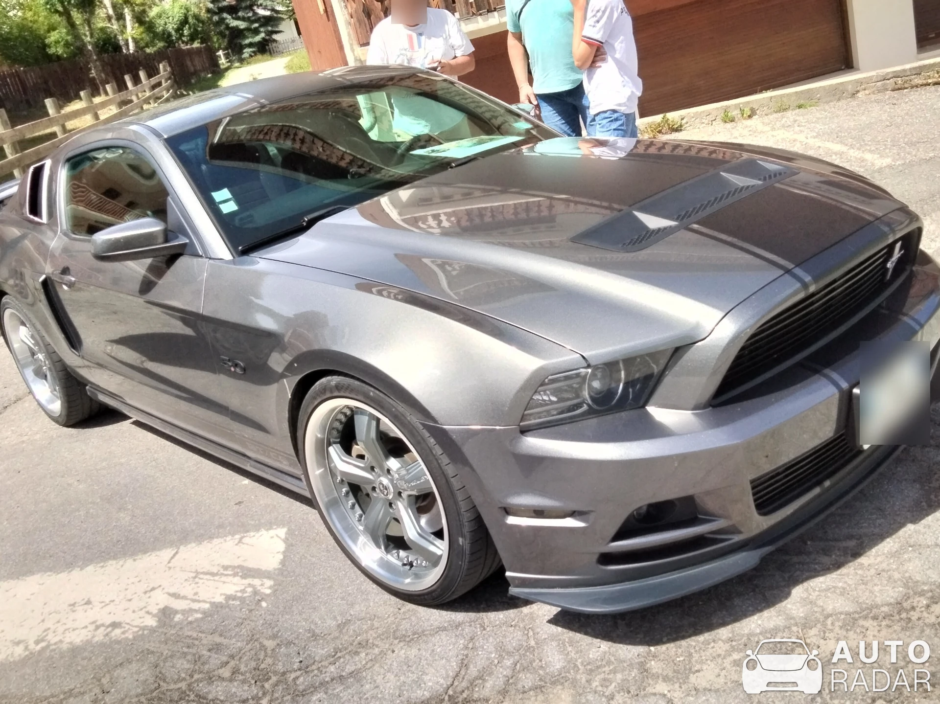 Ford Mustang GT spotted in Valloire