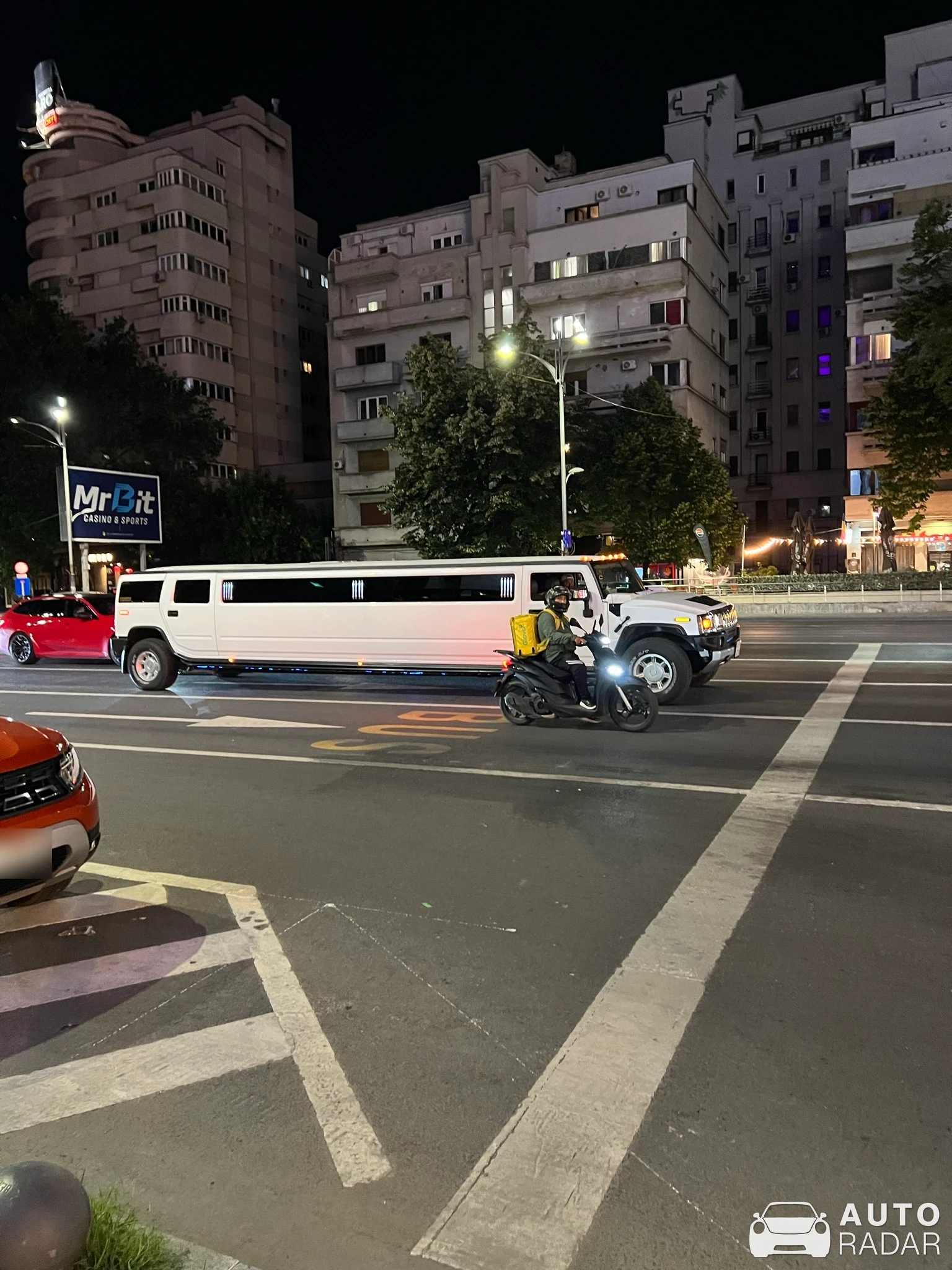 Hummer H2 Limousine spotted in , Romania