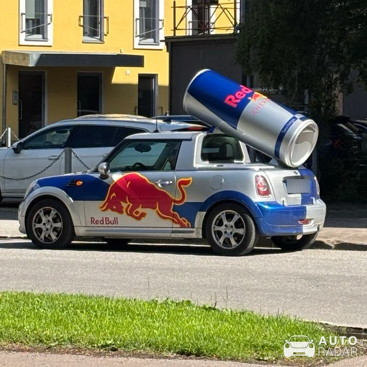Mini Cooper Red Bull spotted in Tallinna