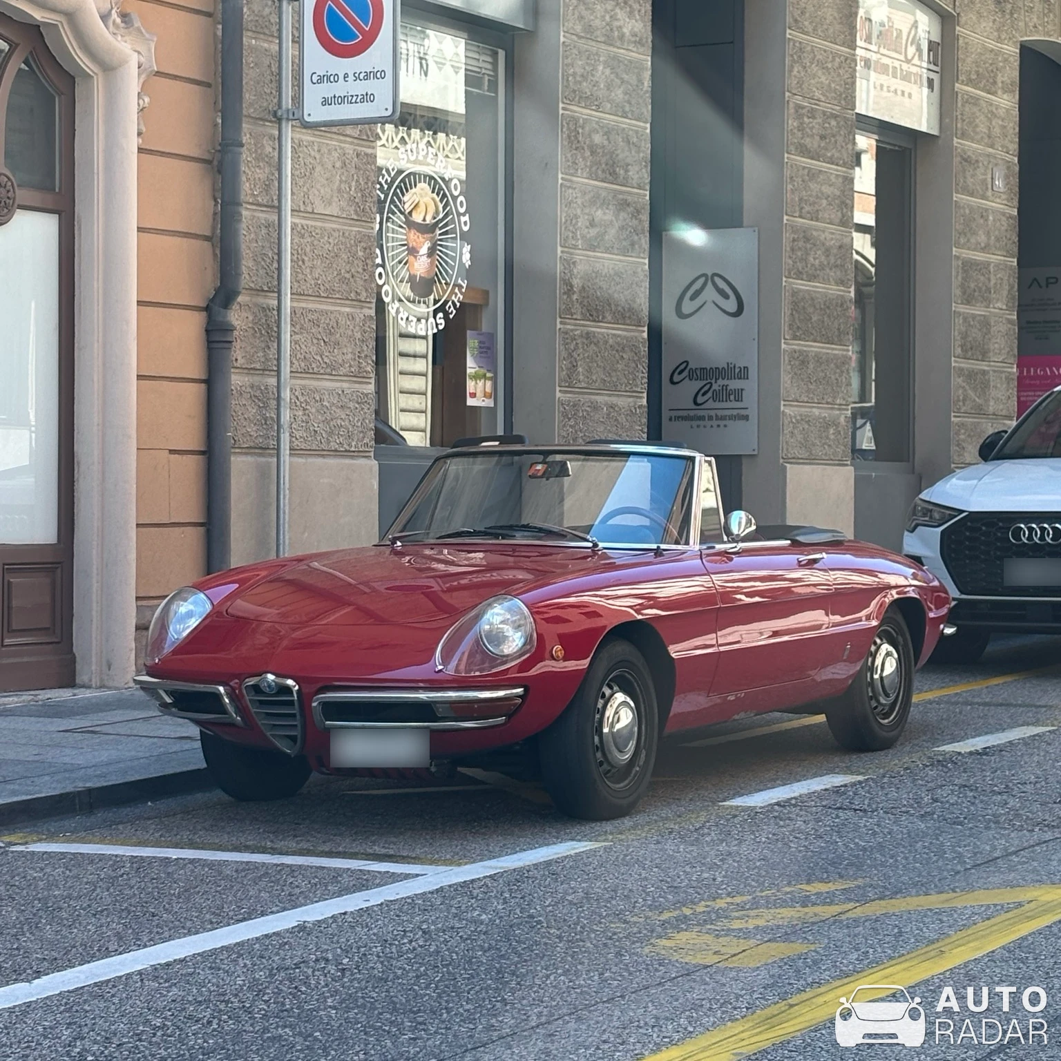 Alfa Romeo 8C Spider spotted in Cernobbio